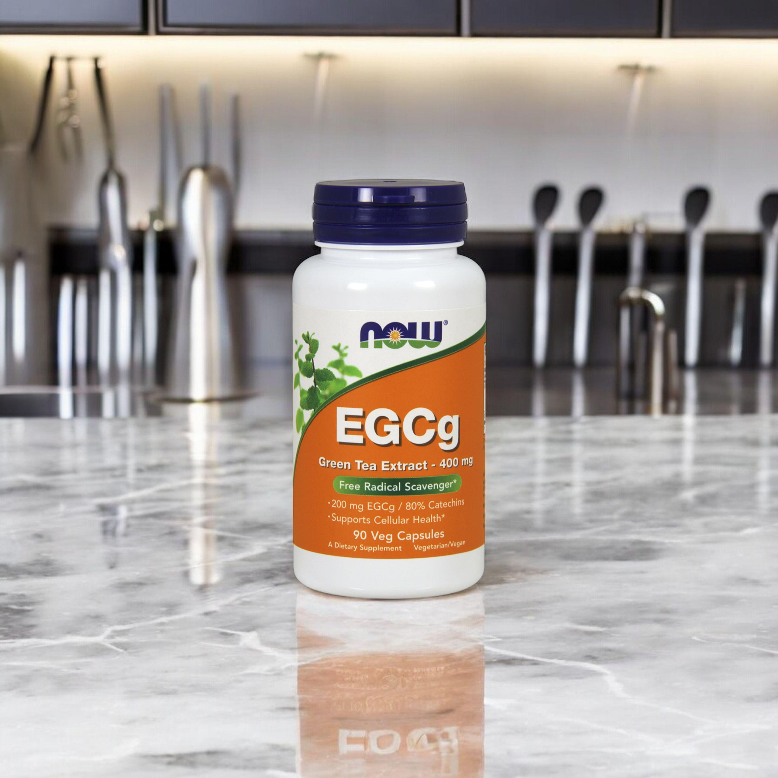NOW EGCg Green Tea Extract 400mg - 2x 90vcaps