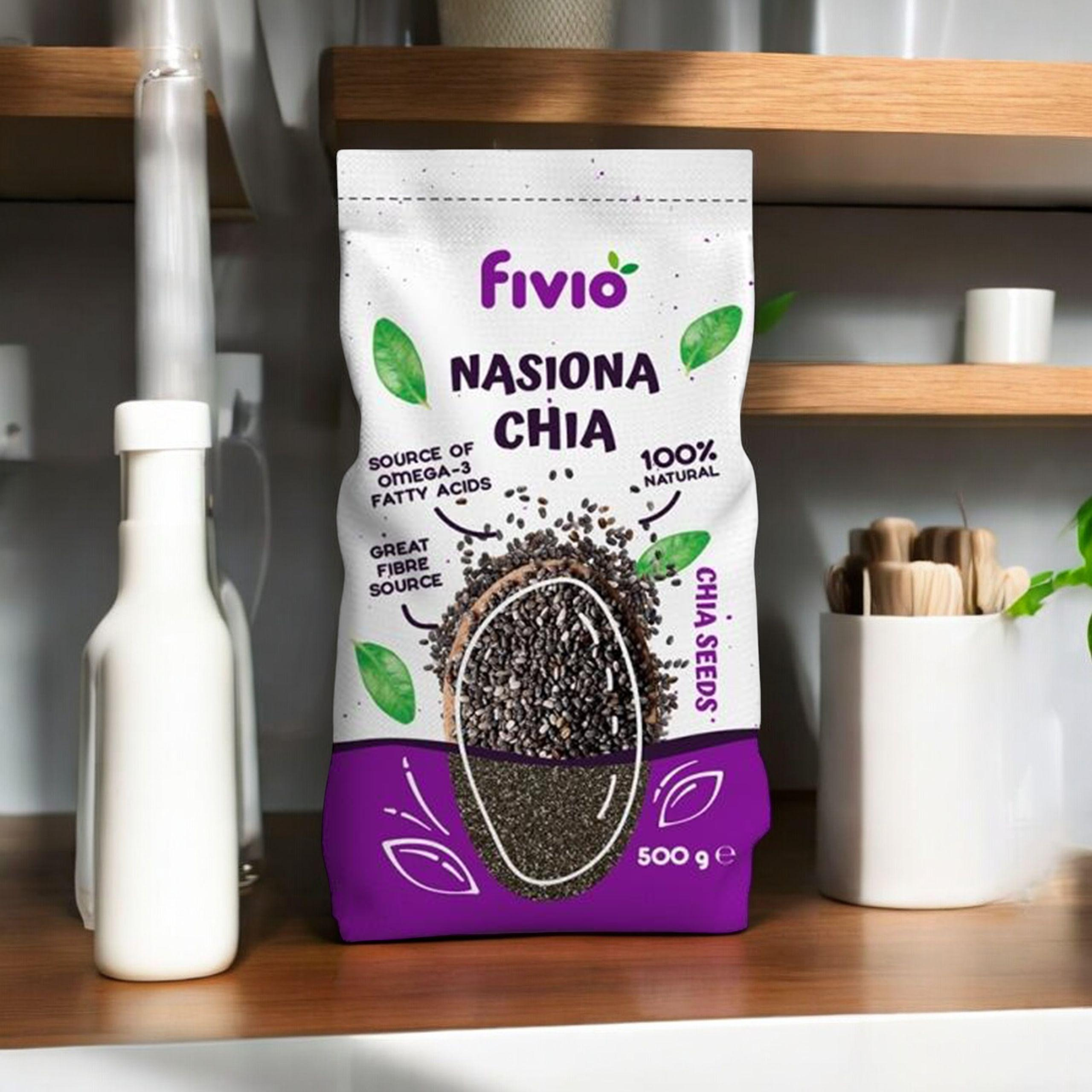 FIVIO - Chia Seeds - 2x 500g