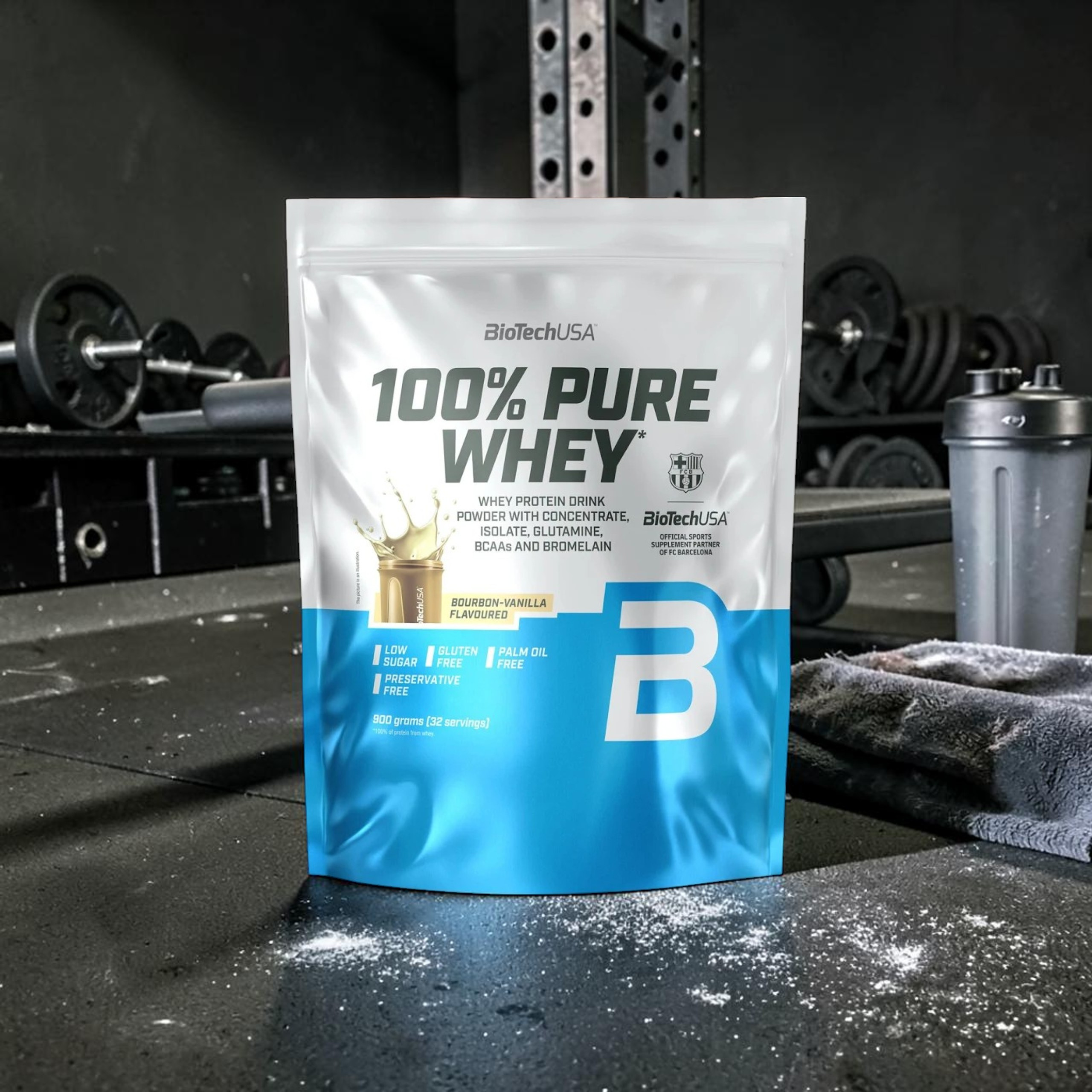 BIOTECH - 100% Pure Whey - 3x 900g - Bourbon Vanilla