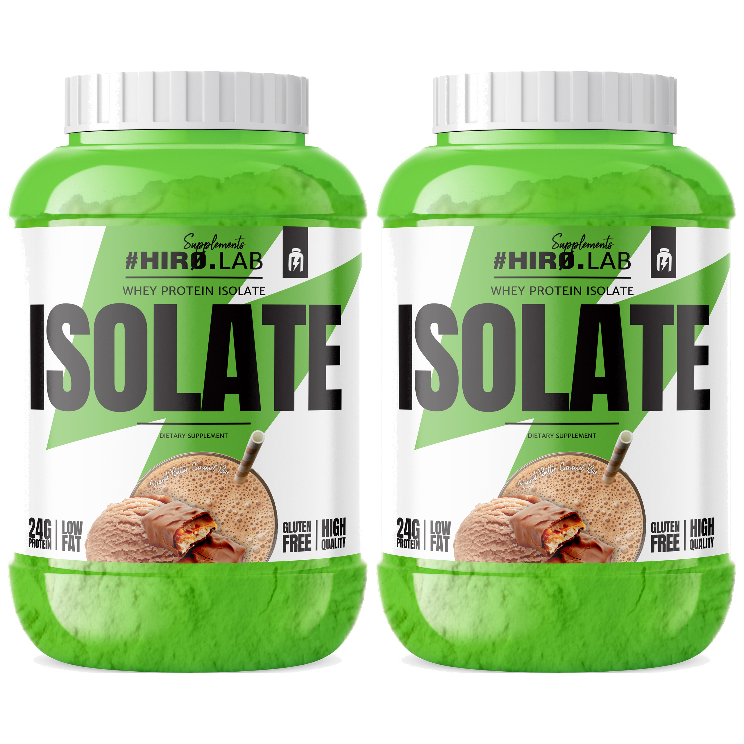 HIRO.LAB Whey Protein Isolate - 2x 1800g