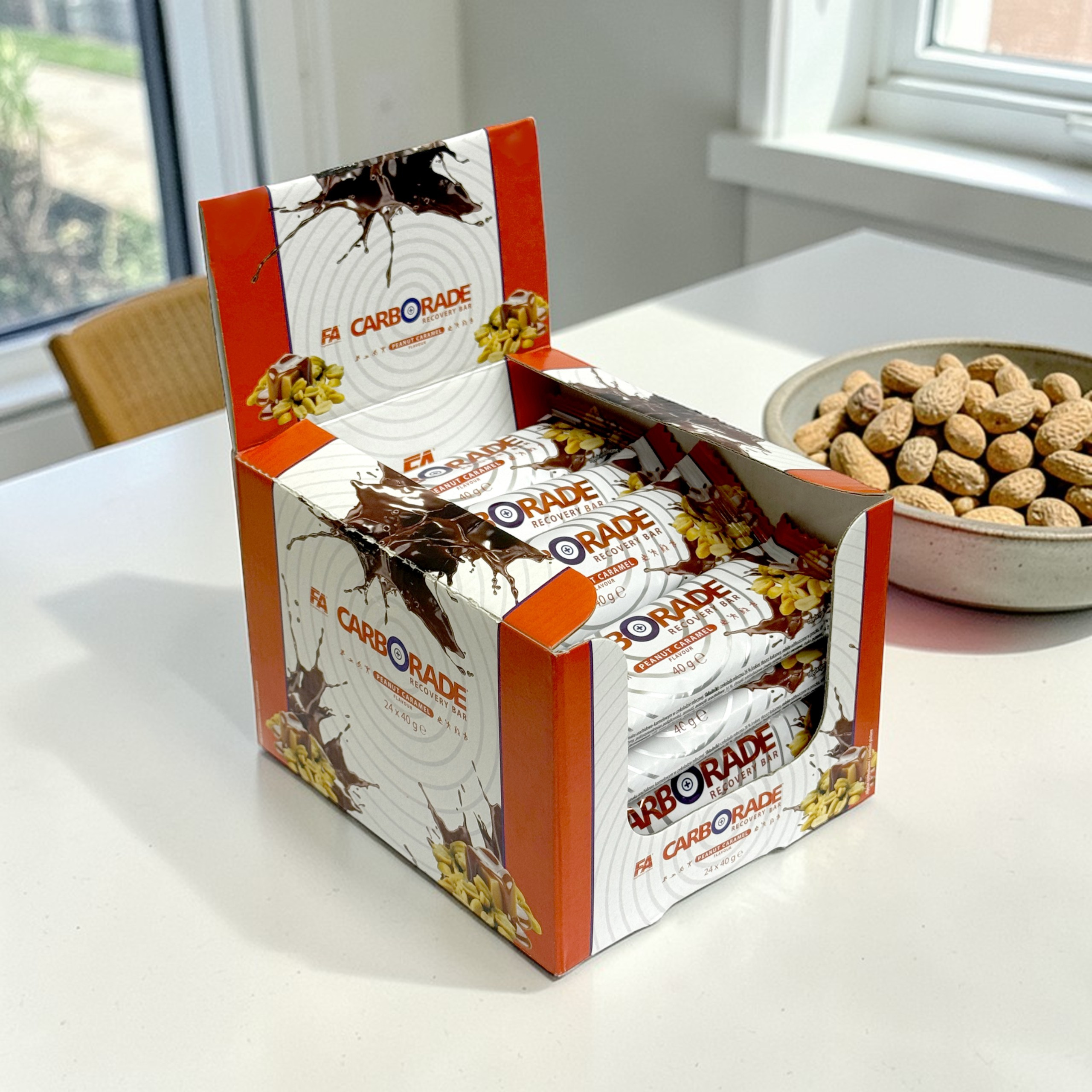 FITNESS AUTHORITY - Carborade Recovery Bar - 24x 40g 