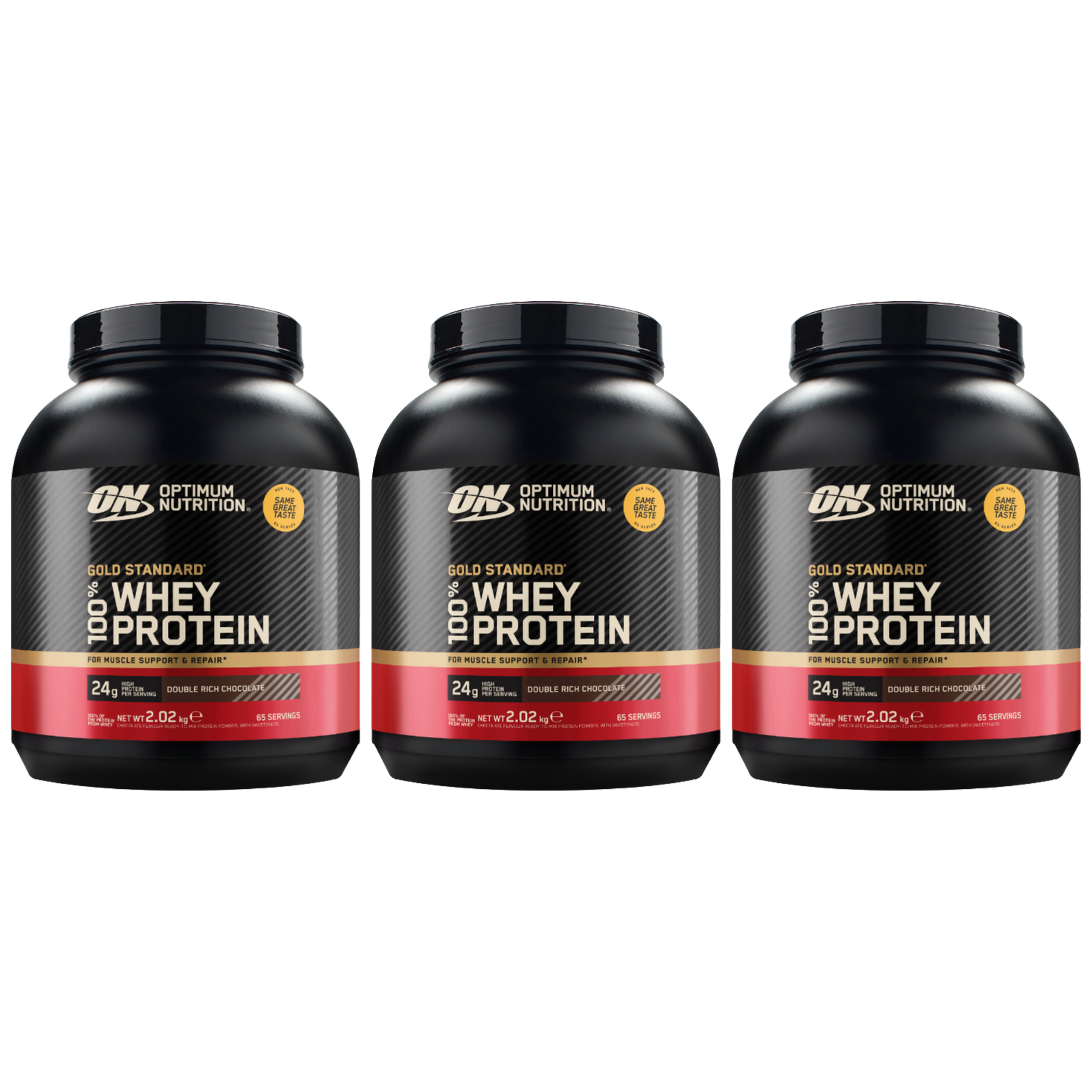 OPTIMUM NUTRITION Whey Gold Standard - 3x 2020g