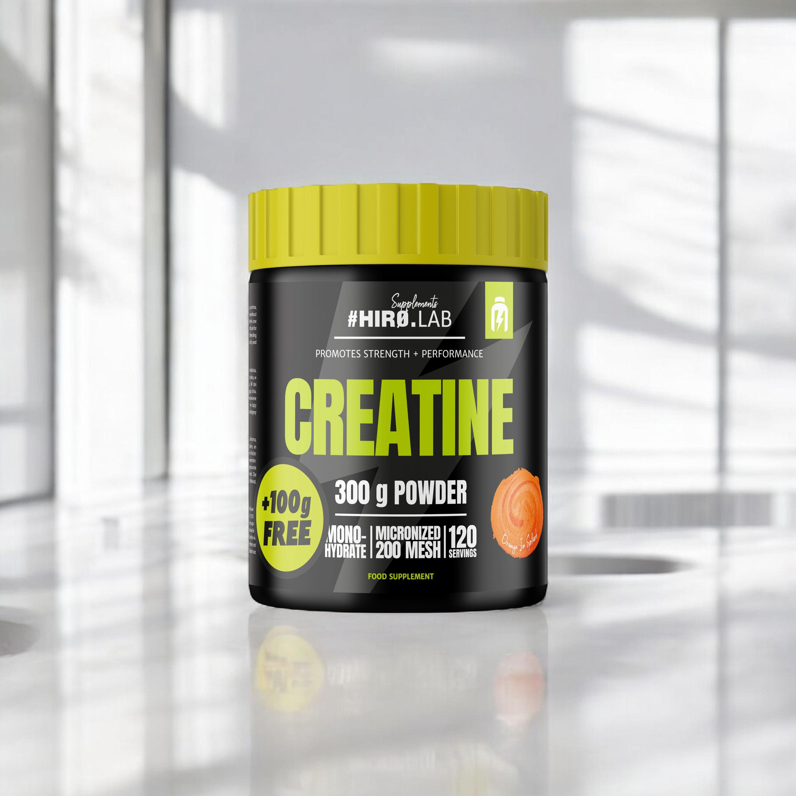 HIRO.LAB Creatine - 300g + 100g FREE