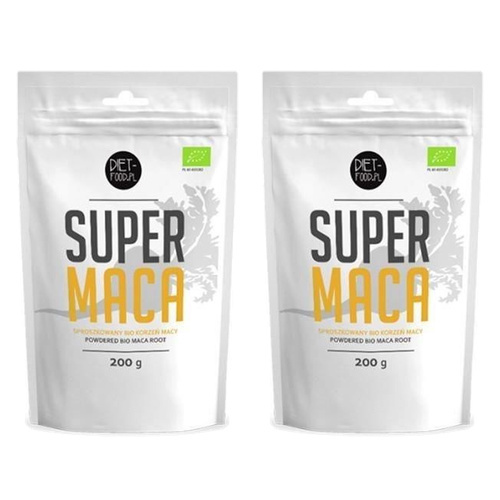 DIET FOOD Bio Maca - 2x 200g