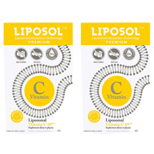 ALINESS Liposol Liposomal Vitamin C 1000 - 2x 40 saszetek