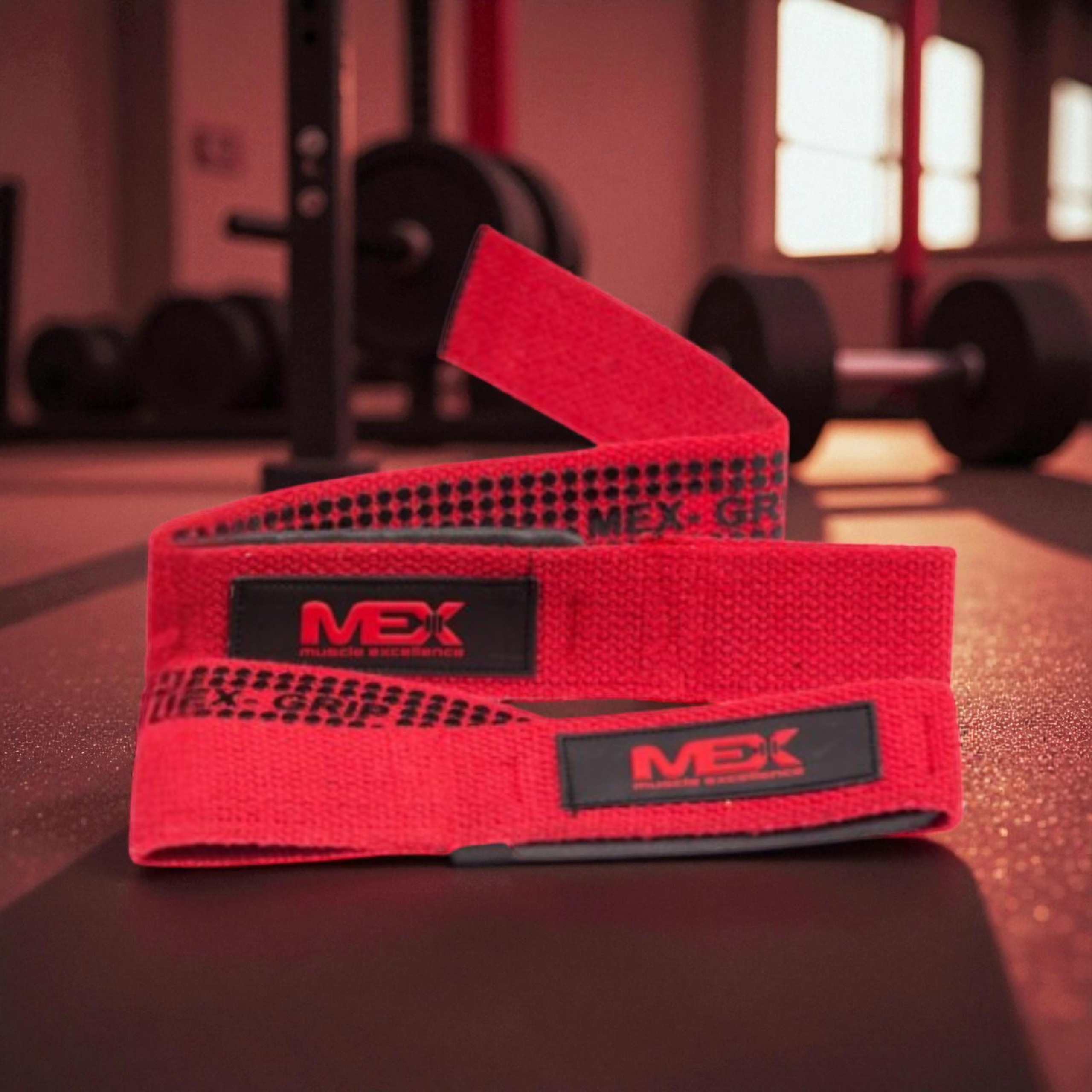 MEX NUTRITION - Lift Straps - Red