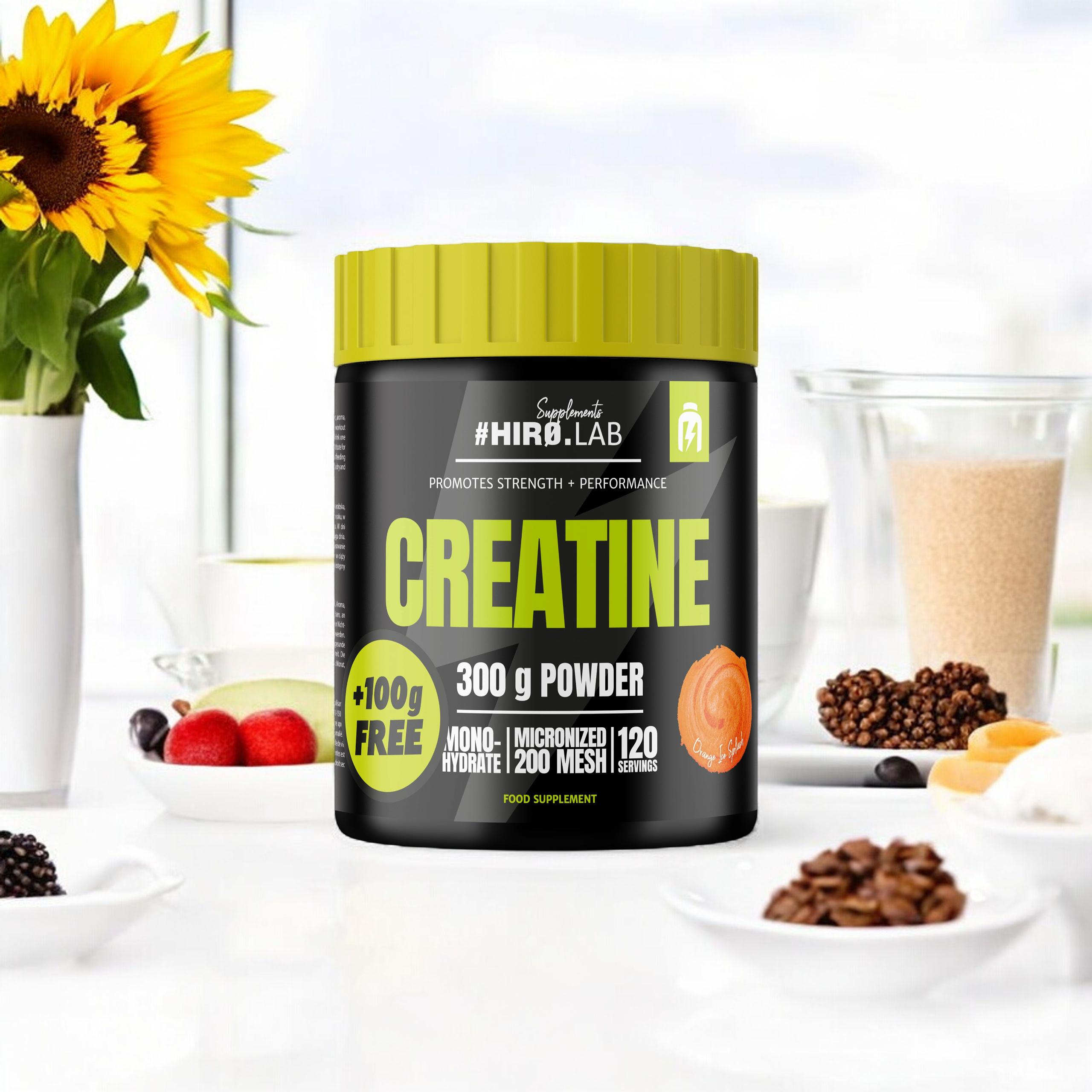 HIRO.LAB Creatine - 300g + 100g FREE