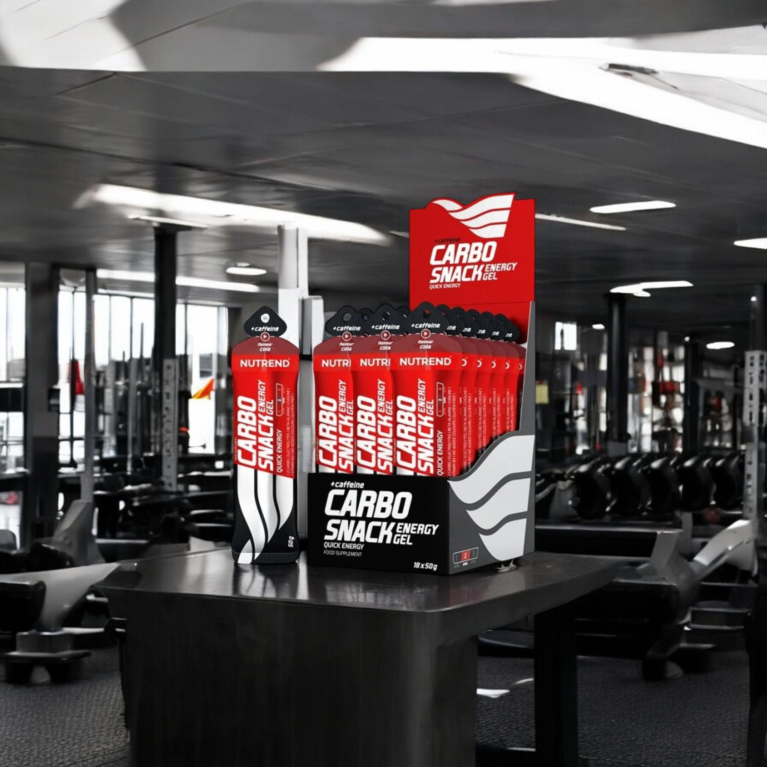 NUTREND - Carbosnack with Coffeine - 18x 50g 