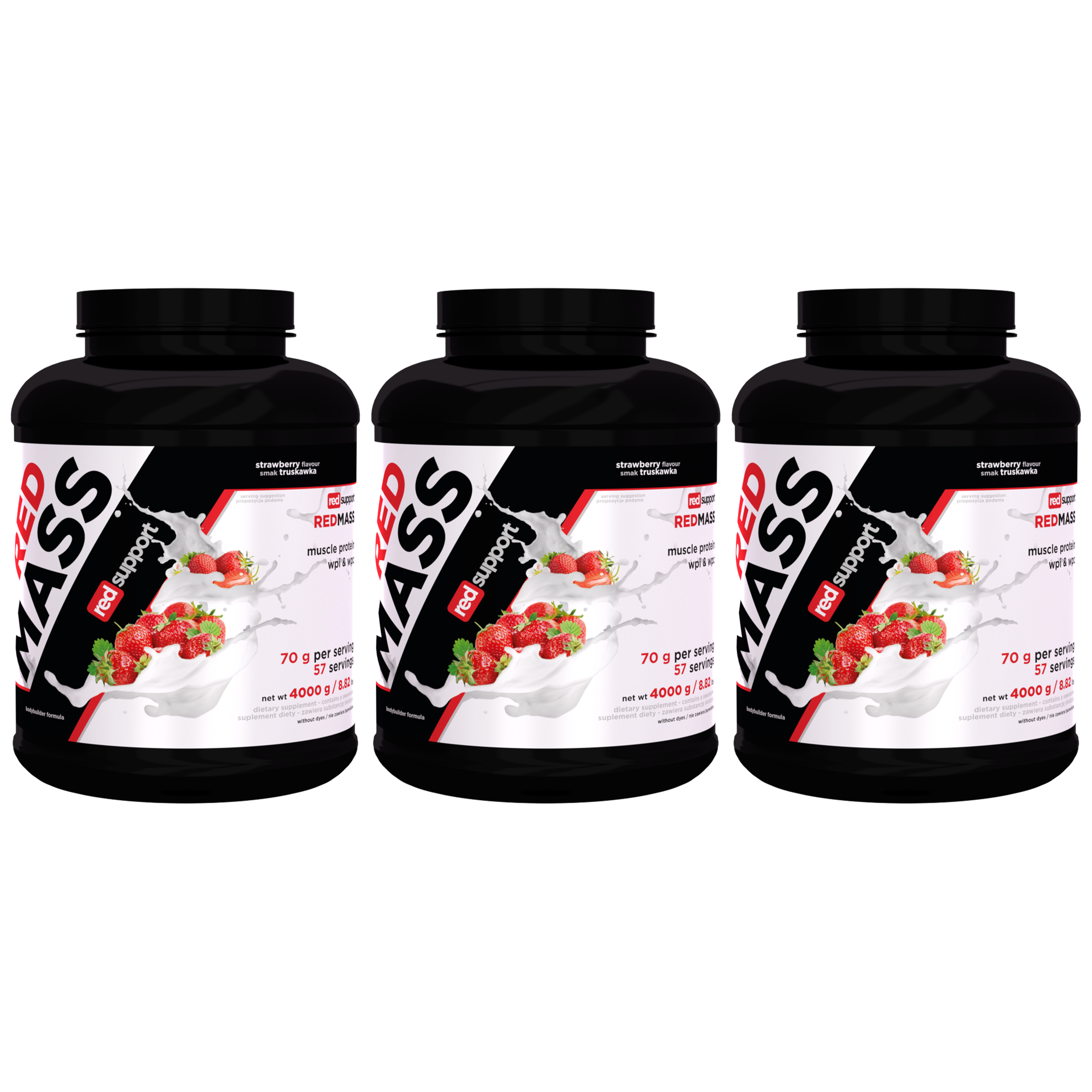 RED SUPPORT Red Mass - 3x 4000g
