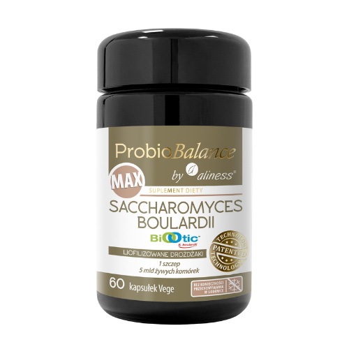 ALINESS - ProbioBALANCE Max Saccharomyces Boulardii 5mld - 60vcaps.