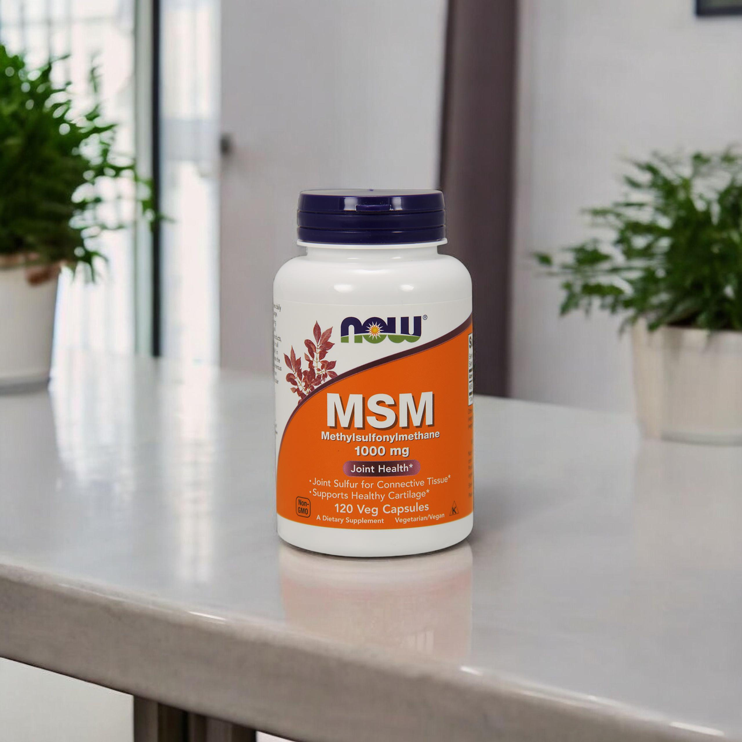 NOW MSM 1000mg - 3x 120vcaps