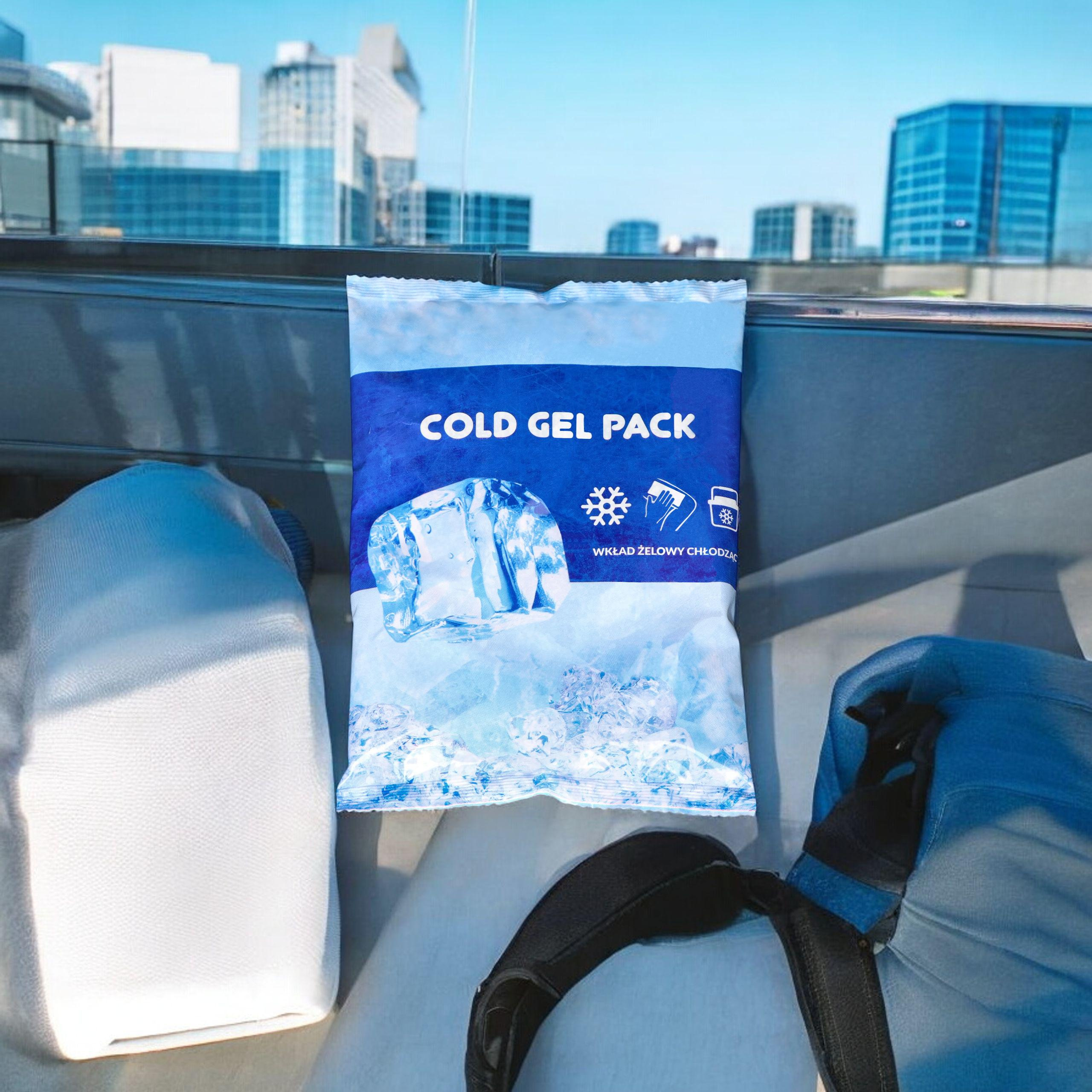 AKCESORIA COLD GEL PACK - WKŁAD ŻELOWY CHŁODZĄCY - 2x 480g