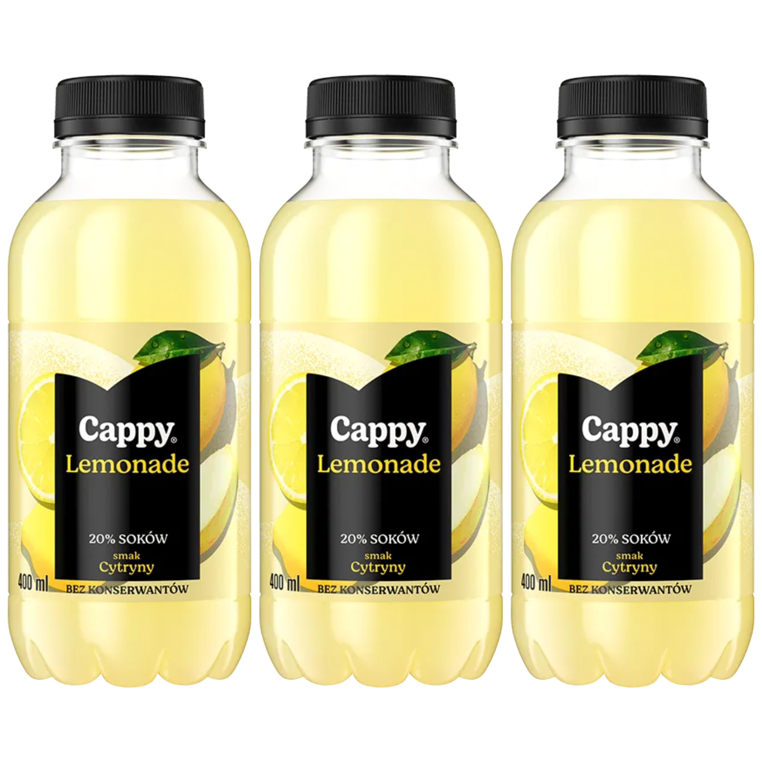 CAPPY Lemonade - 3x 400ml