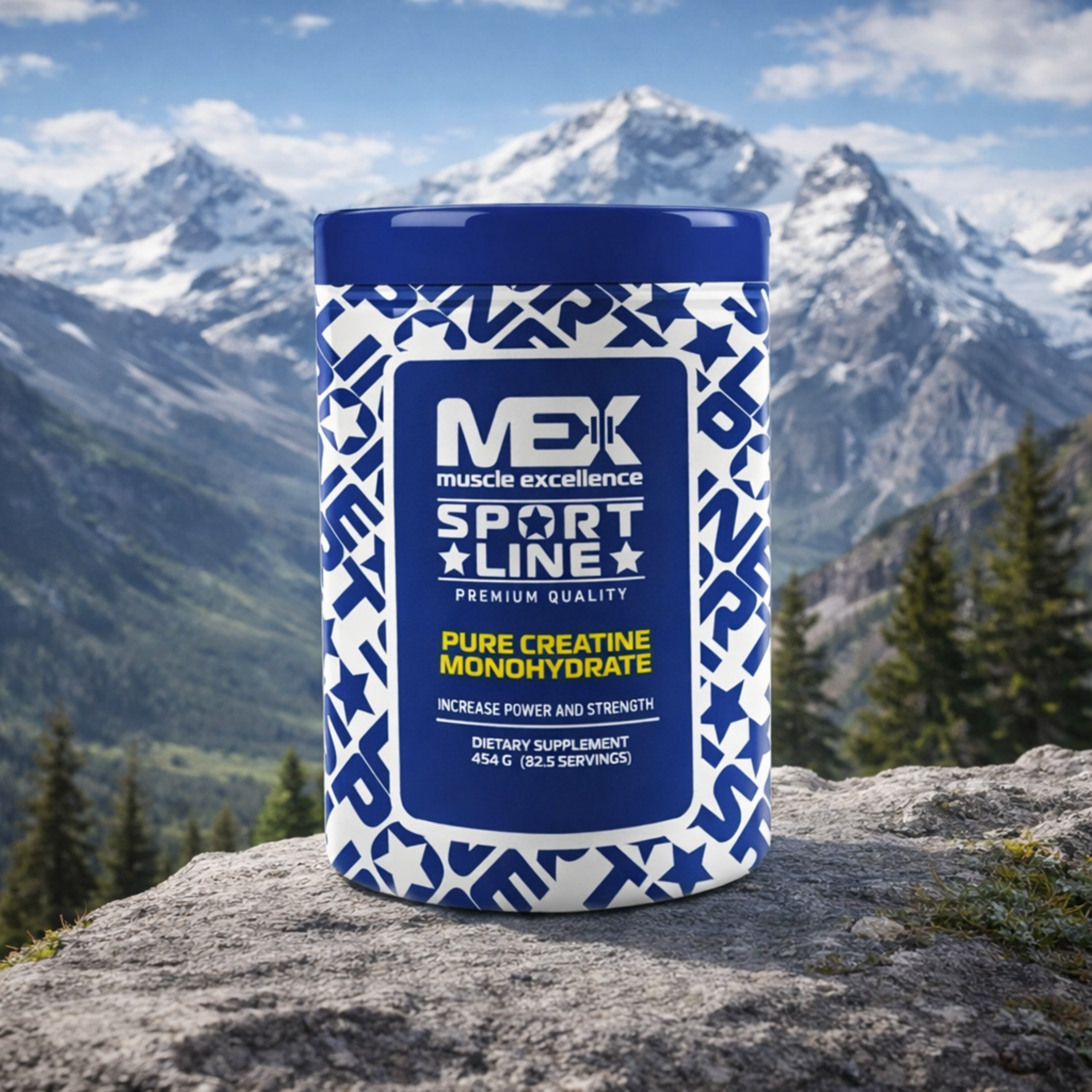 MEX NUTRITION - Pure Creatine Monohydrate - 454g