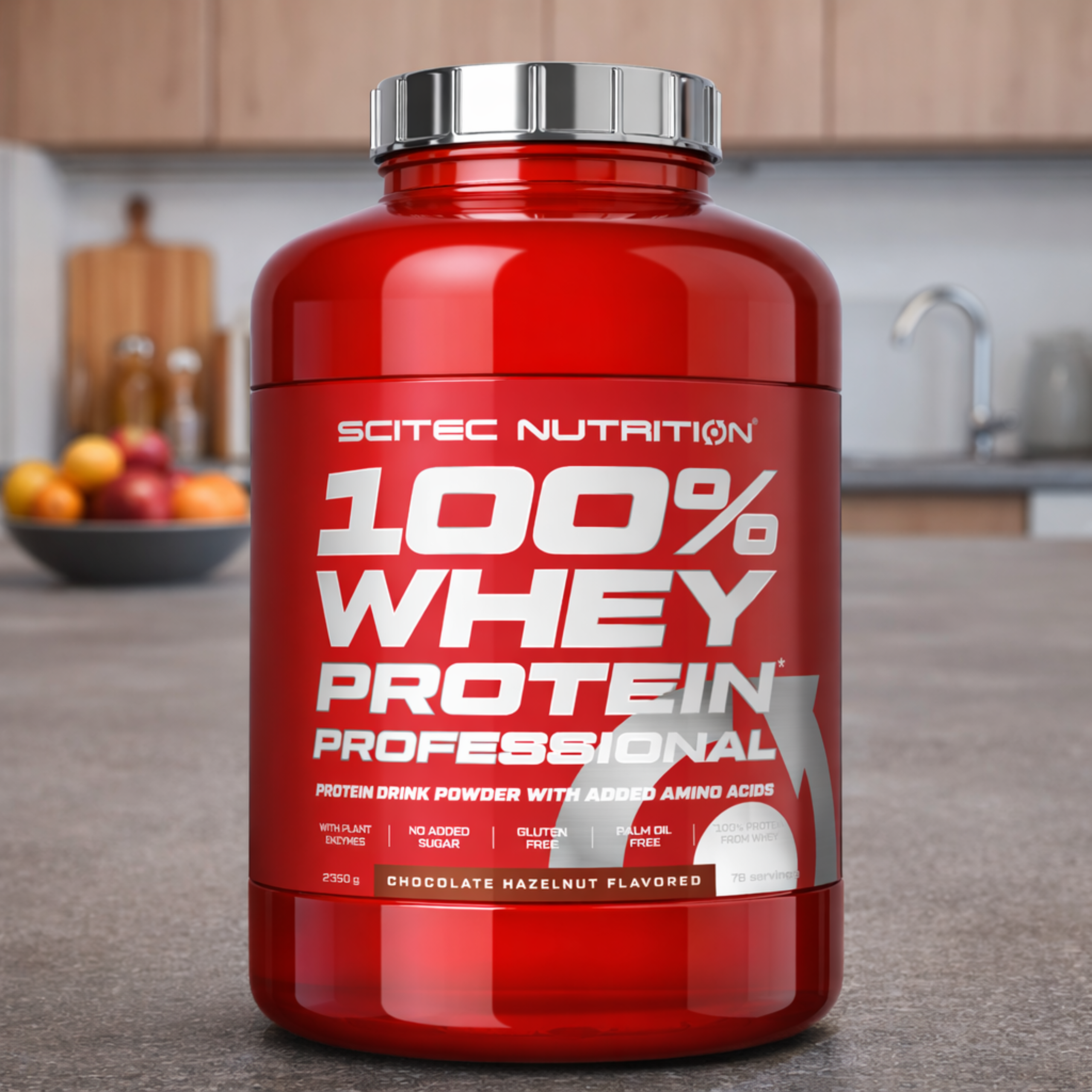 SCITEC 100% Whey Protein Professional - 2x 2350g