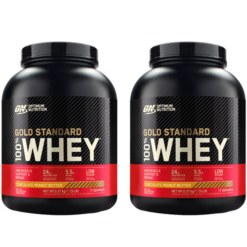 OPTIMUM NUTRITION Whey Gold Standard - 2x 2270g