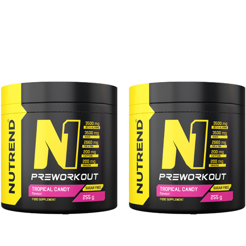 NUTREND N1 Pre Workout - 2x 255g