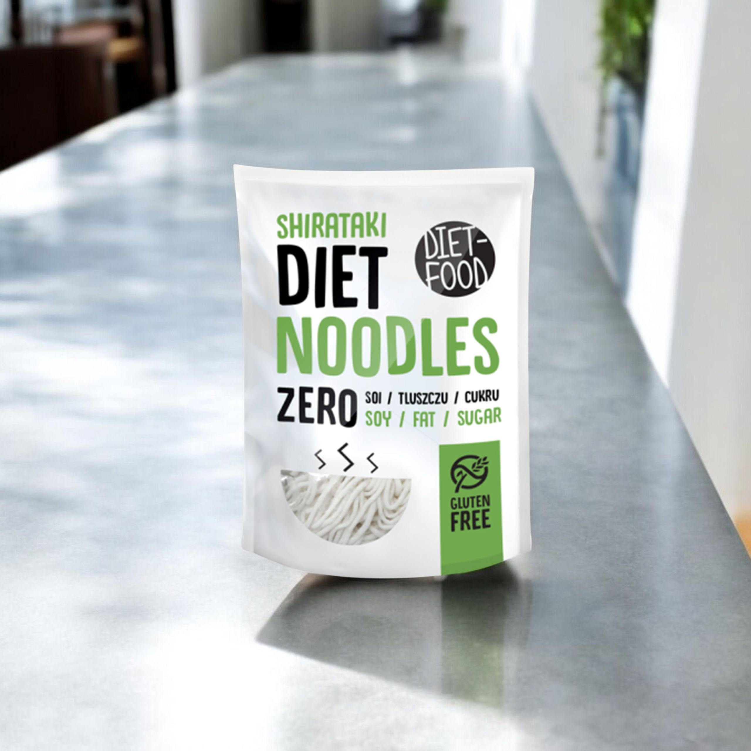 DIET FOOD Diet Noodles - 2x 200g - Makaron Konjac