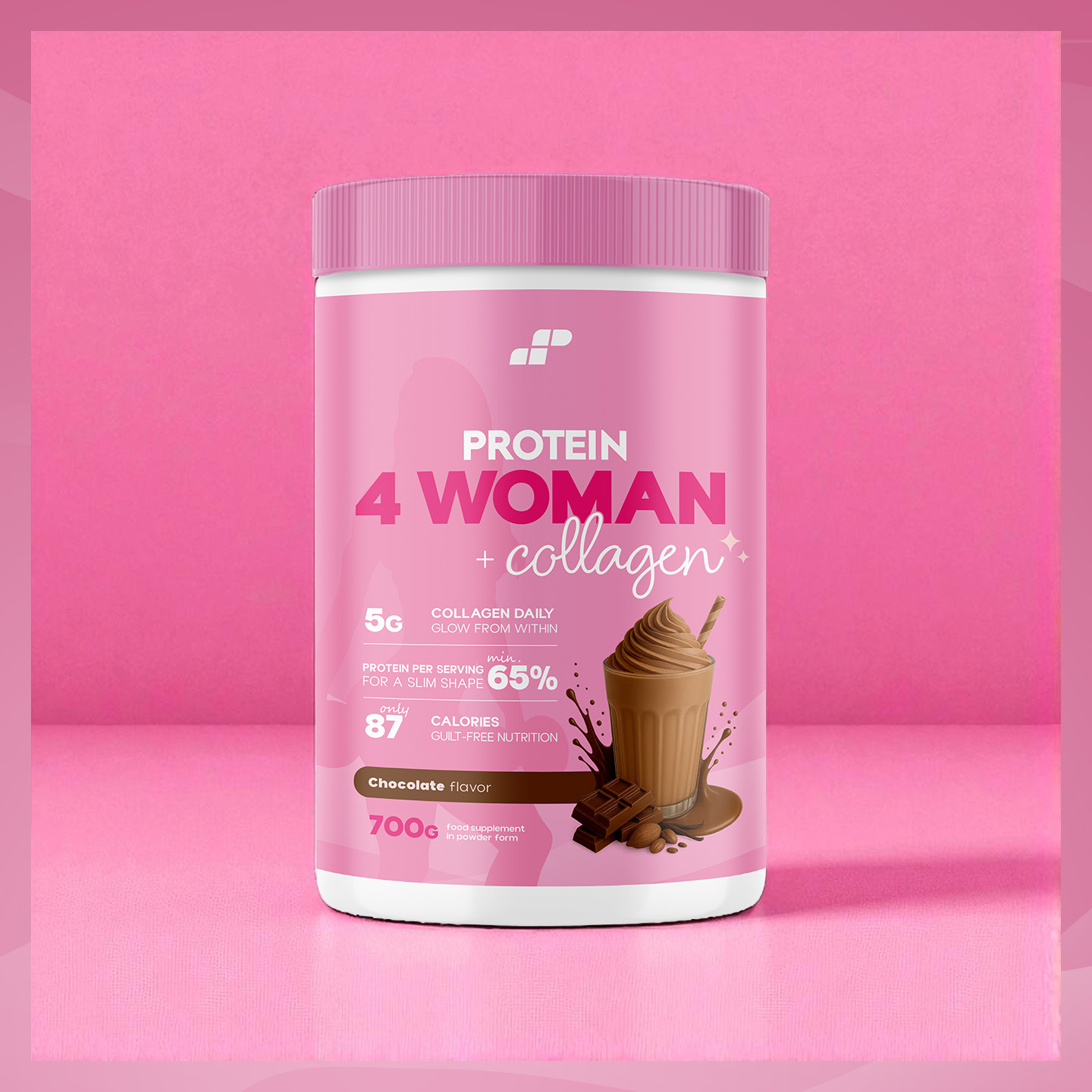 3x Protein 4 Woman + Collagen - 700g