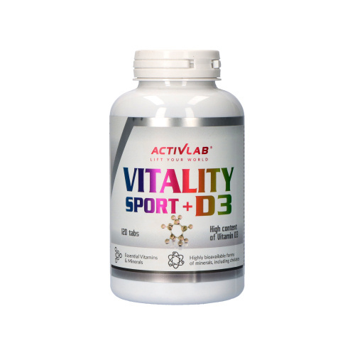 ACTIVLAB Vitality Sport + D3 - 120tabs