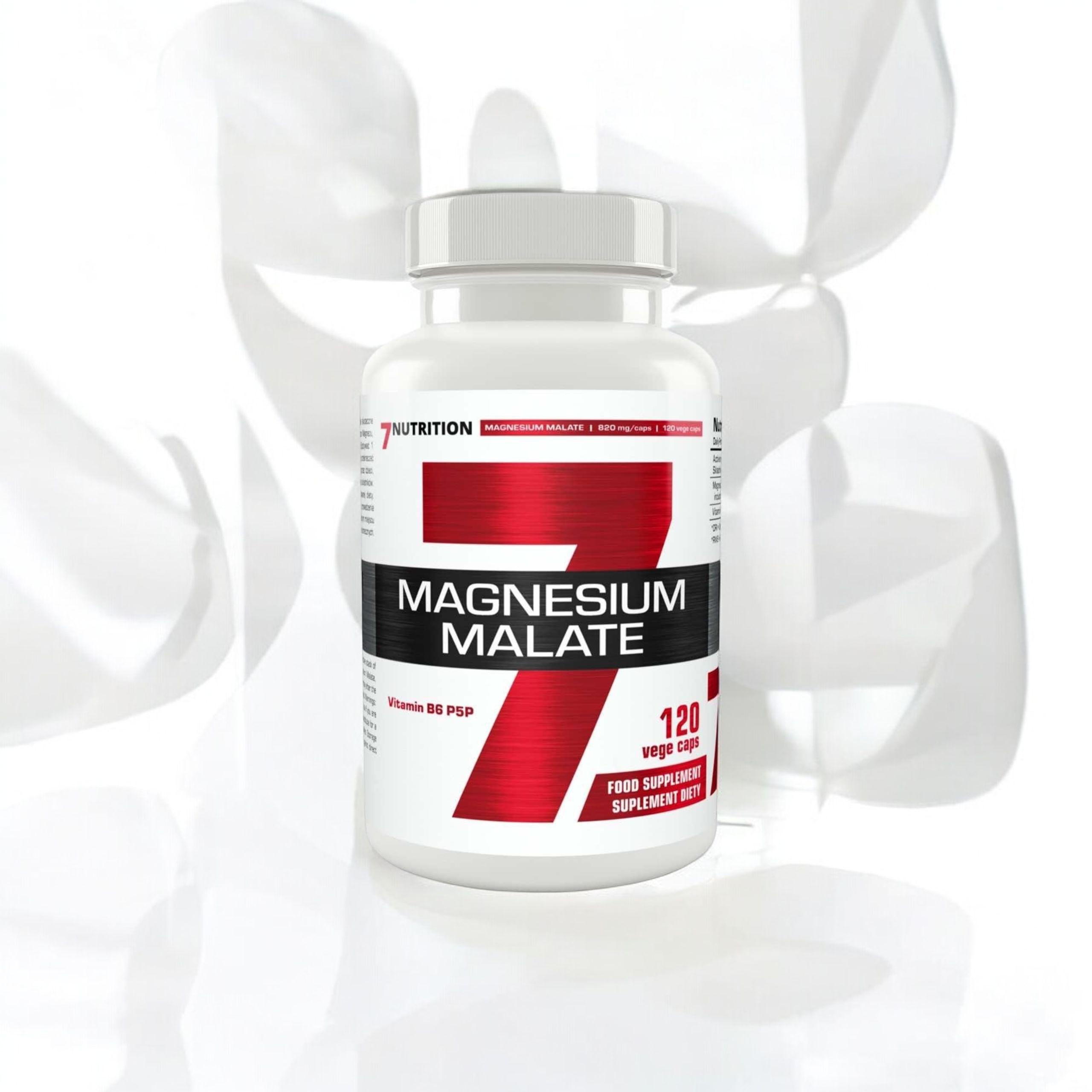 7 NUTRITION - Magnesium Malate - 2x 120vcaps.