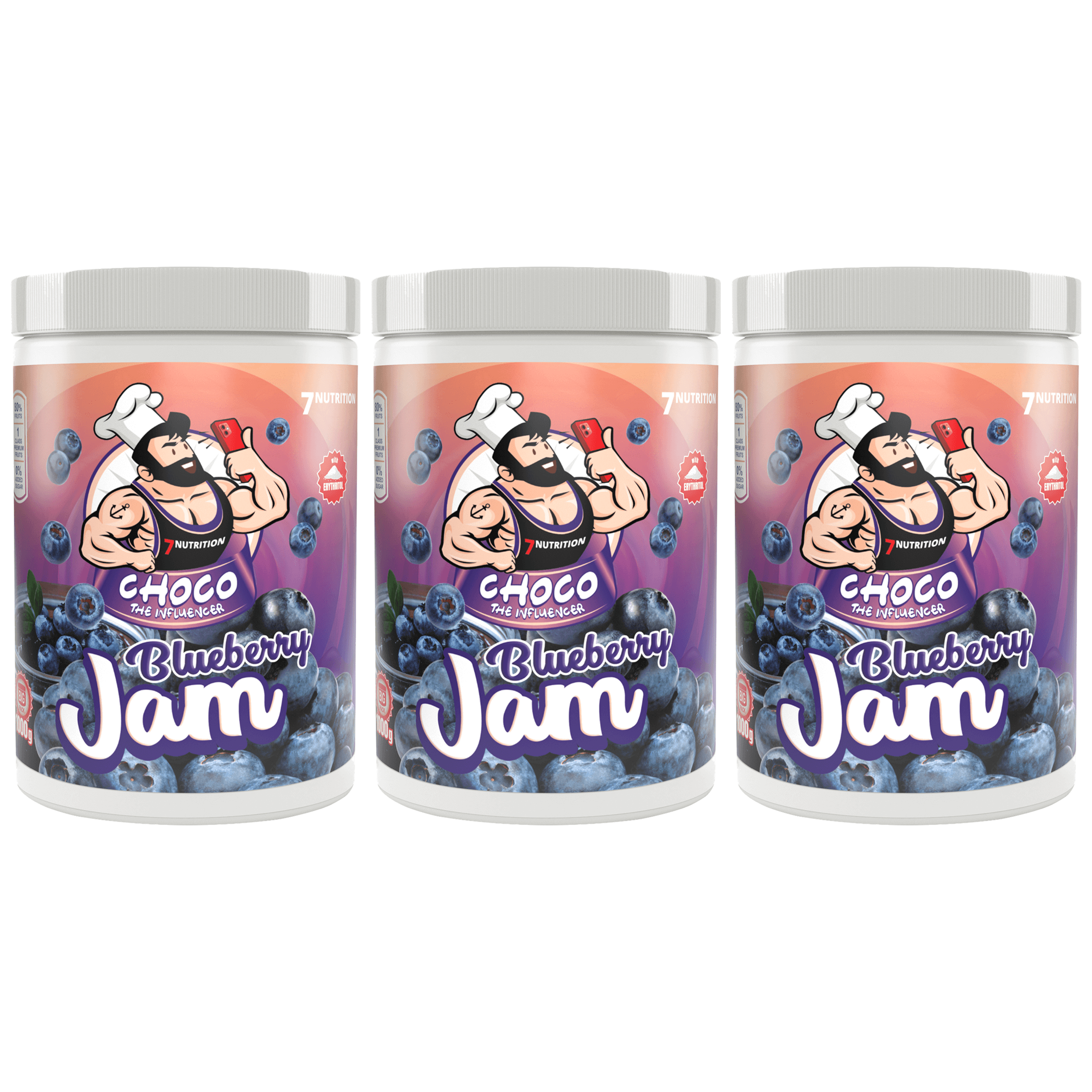 7 NUTRITION Jam - 3x 1000g