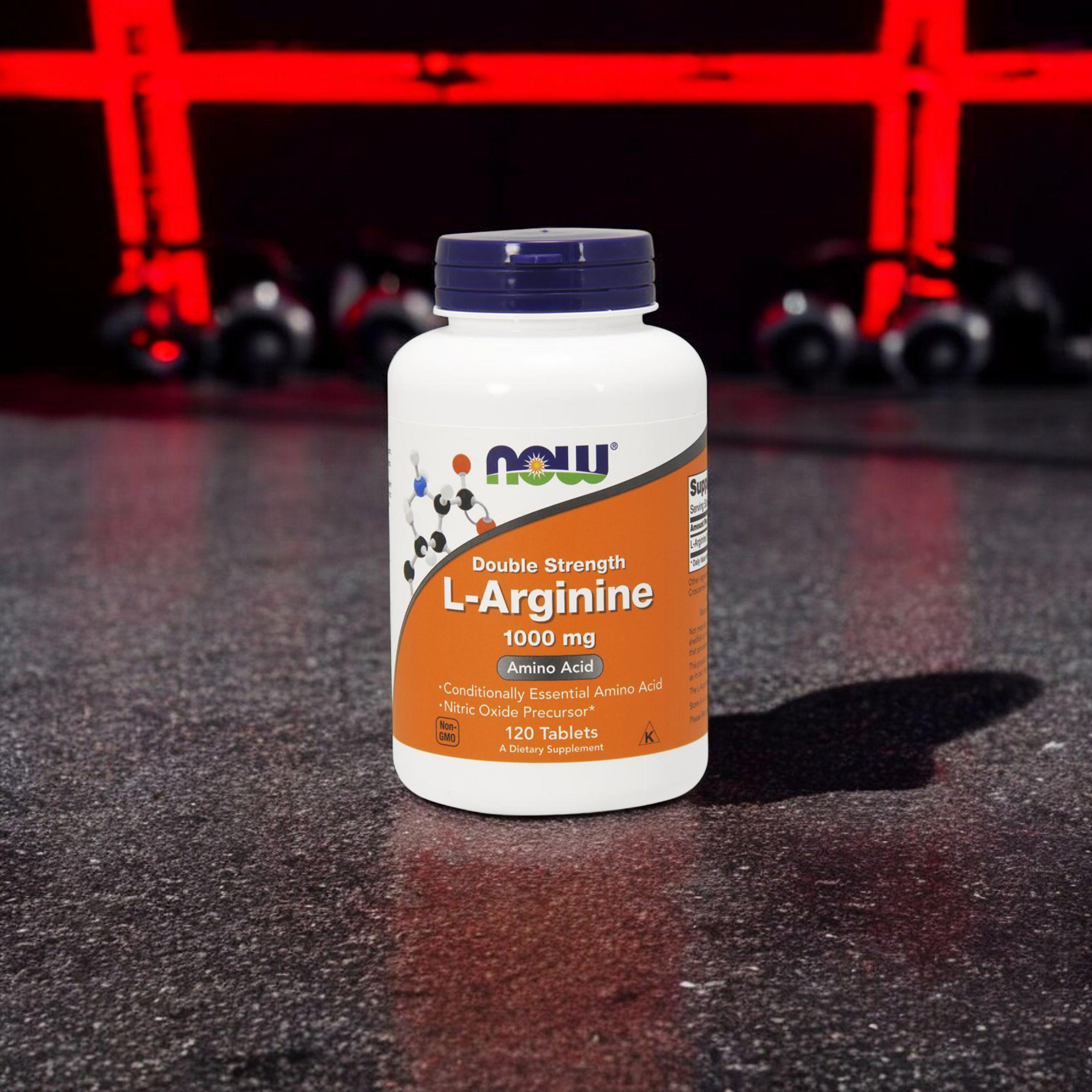 NOW L-Arginine 1000mg - 2x 120tabs