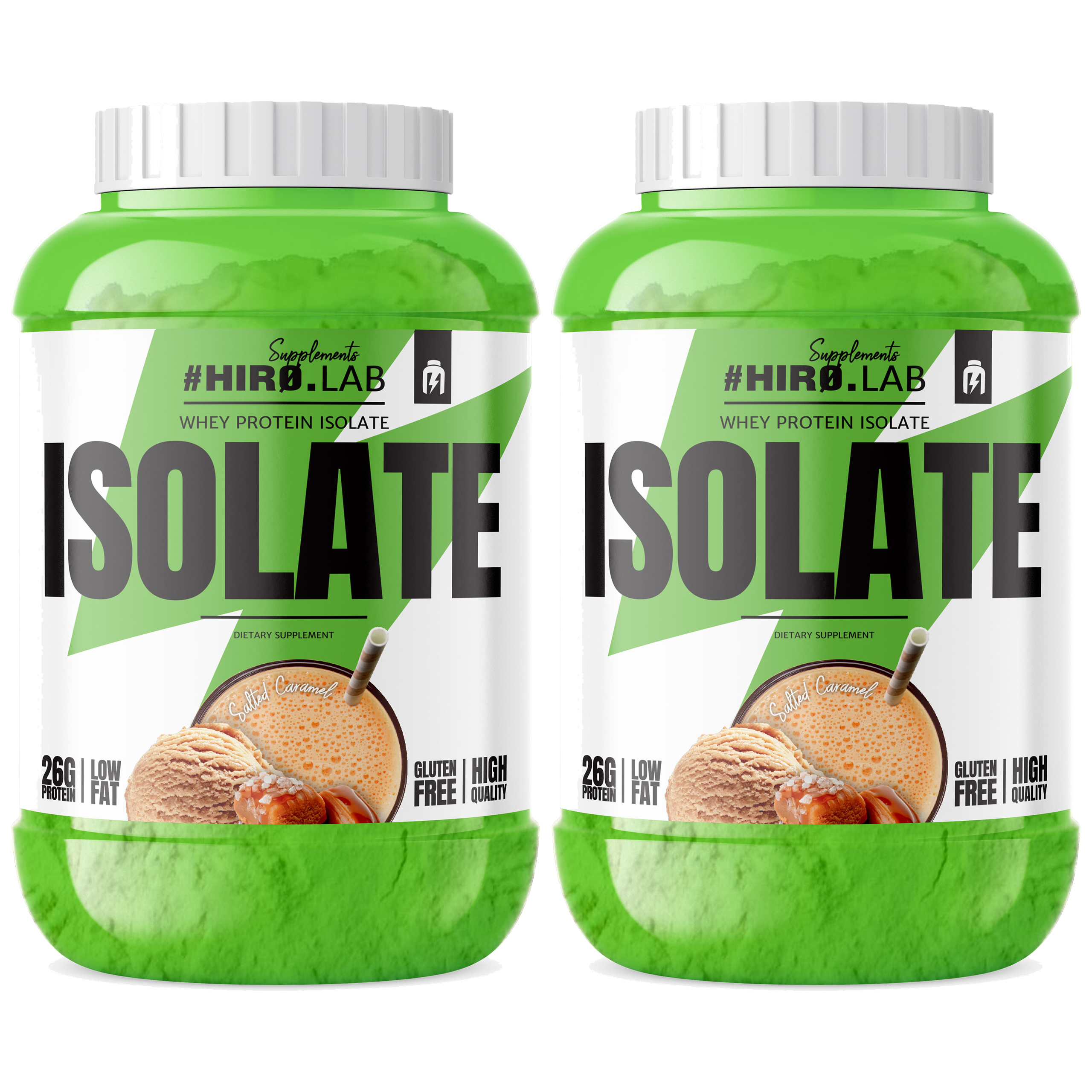 HIRO.LAB Whey Protein Isolate - 2x 1800g