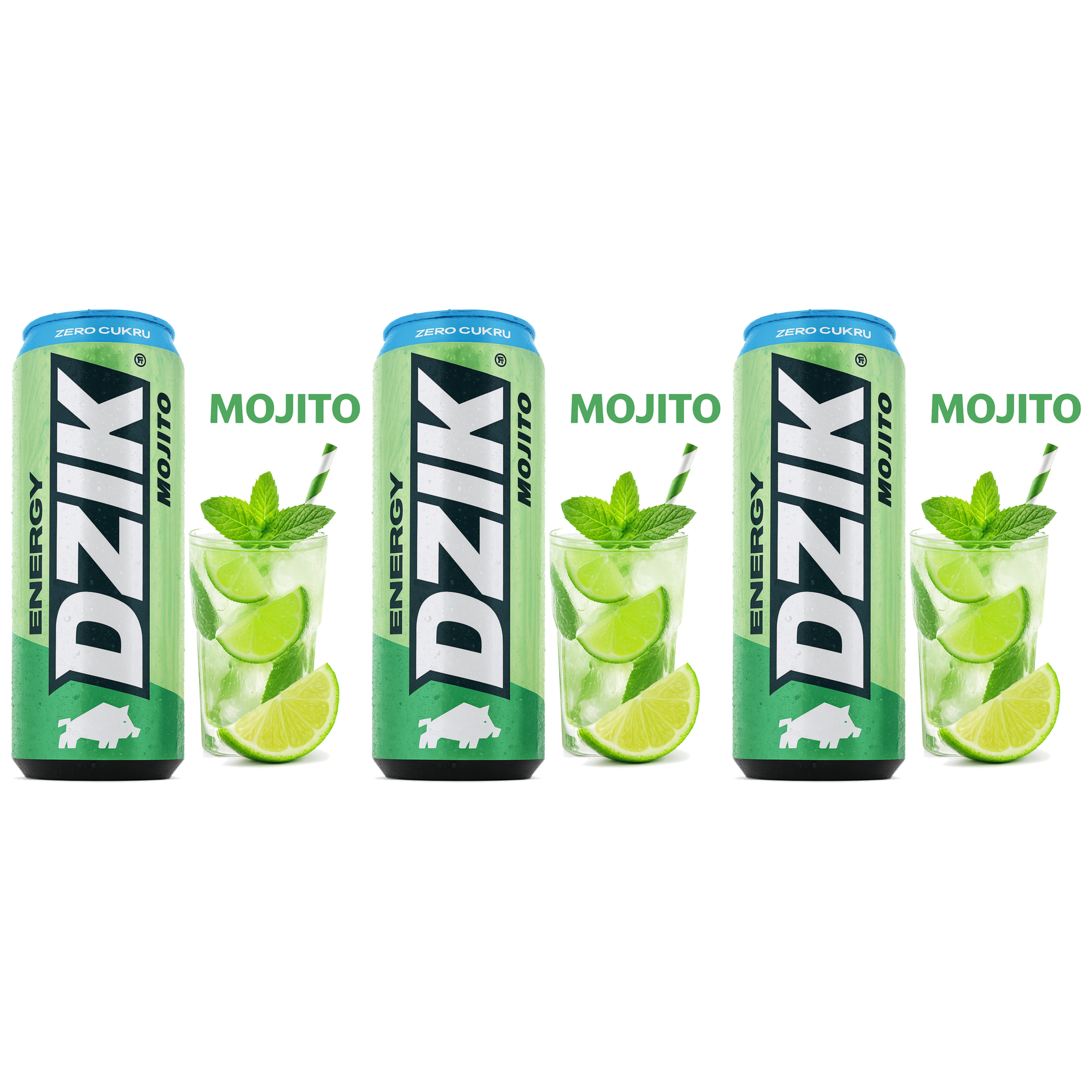 DZIK Dzik Energy 3x 500ml