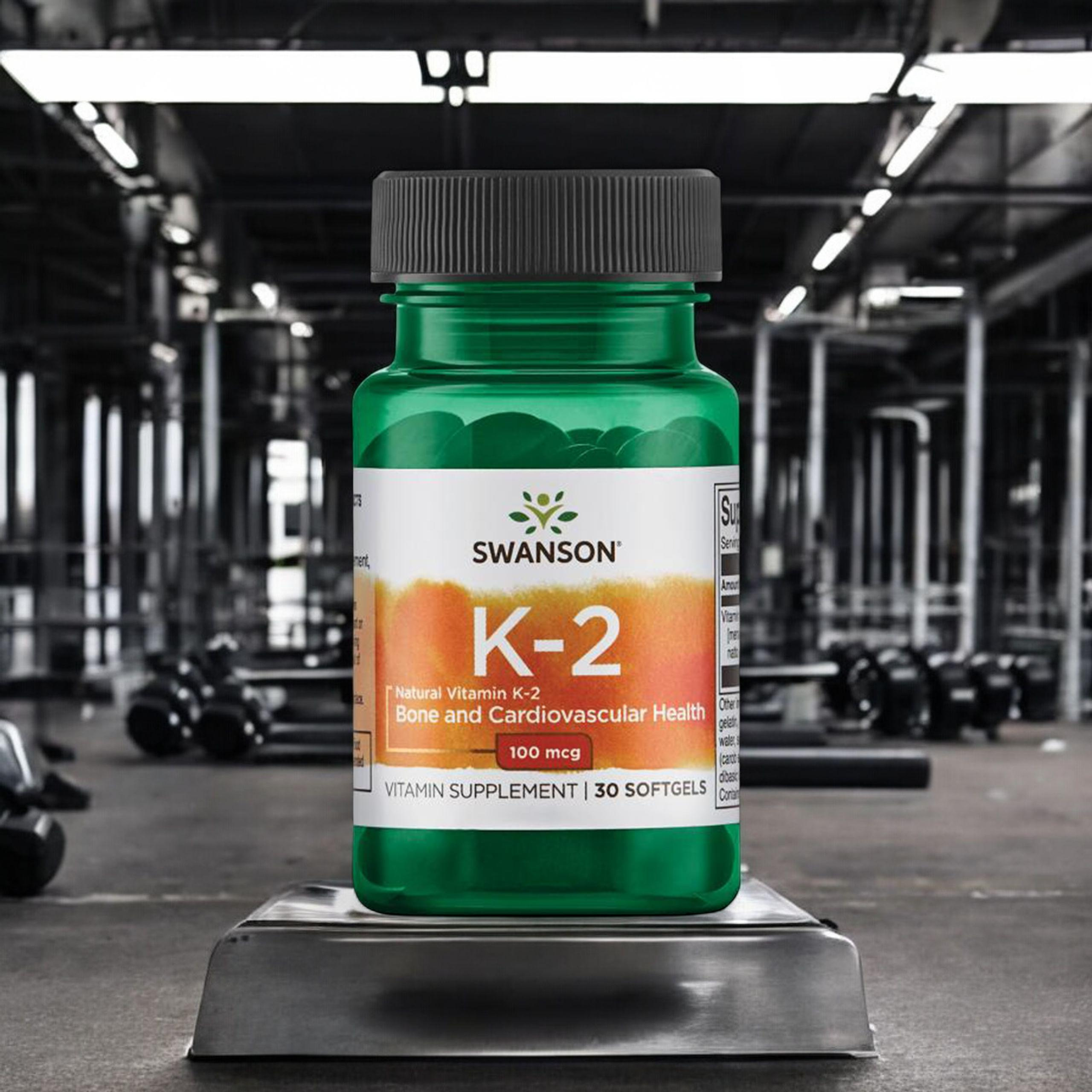 SWANSON Vitamin K2 100mcg - 3x 30softgel
