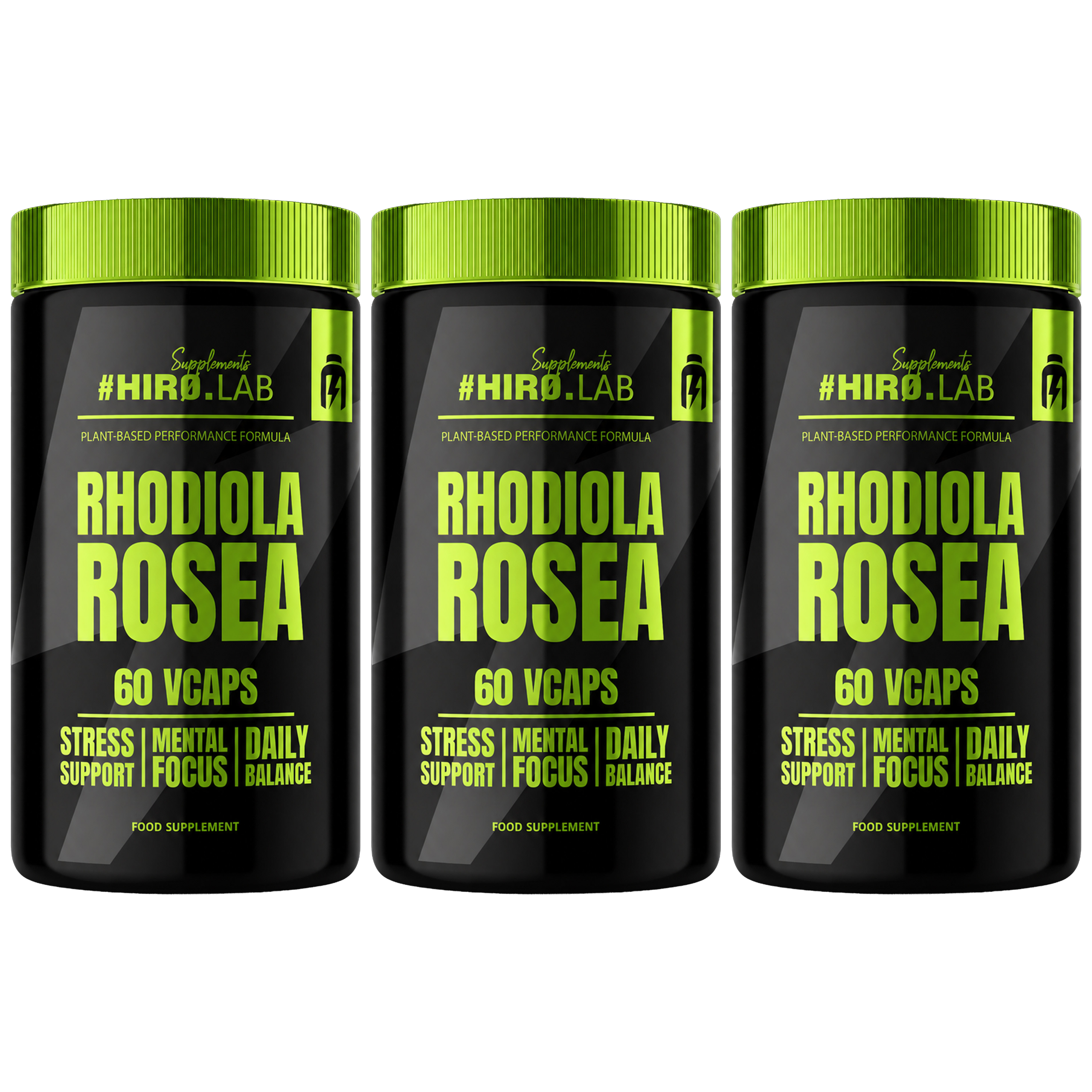 HIRO.LAB Rhodiola Rosea (Różeniec Górski) 144mg - 3x 60vcaps