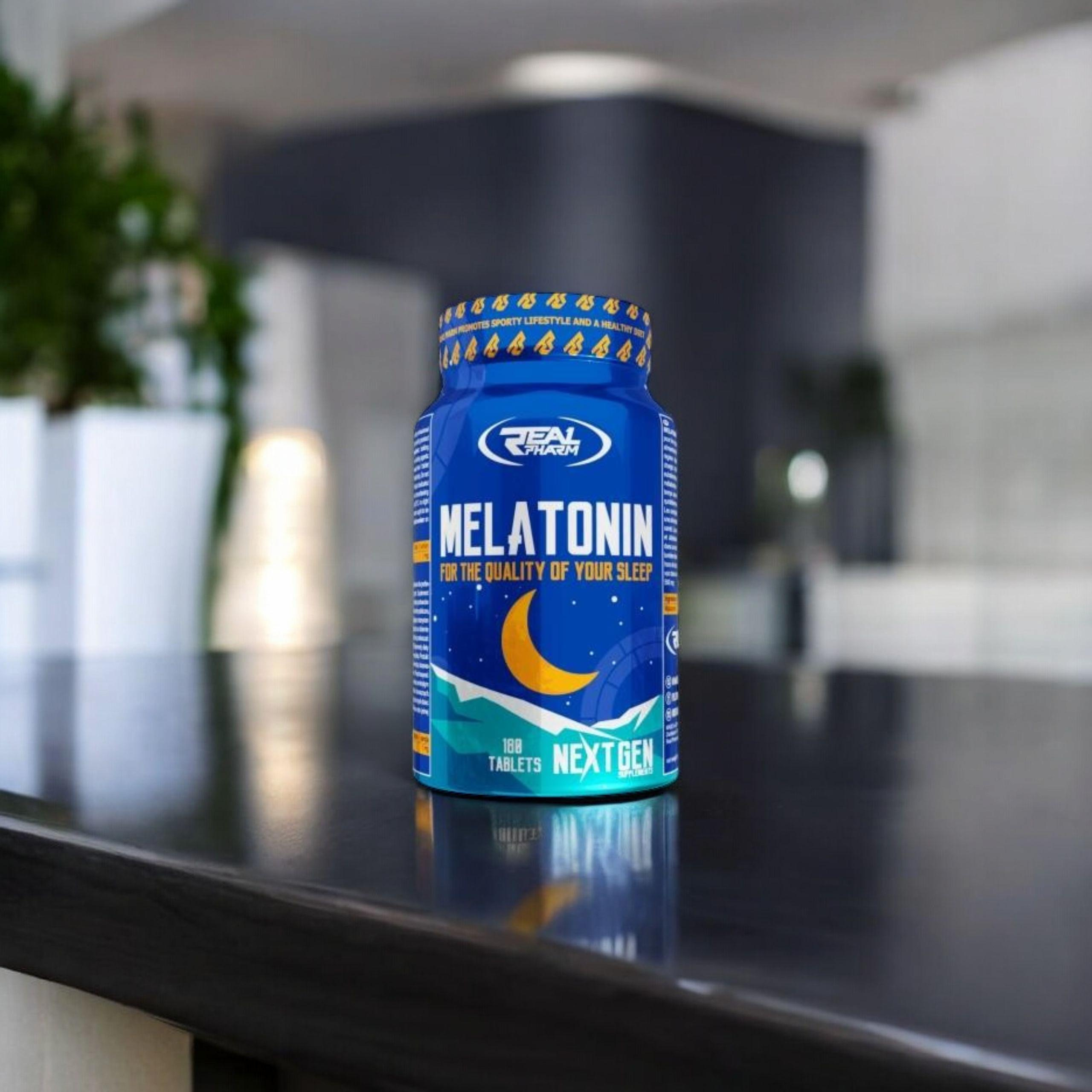 REAL PHARM - Melatonin - 180tabs.