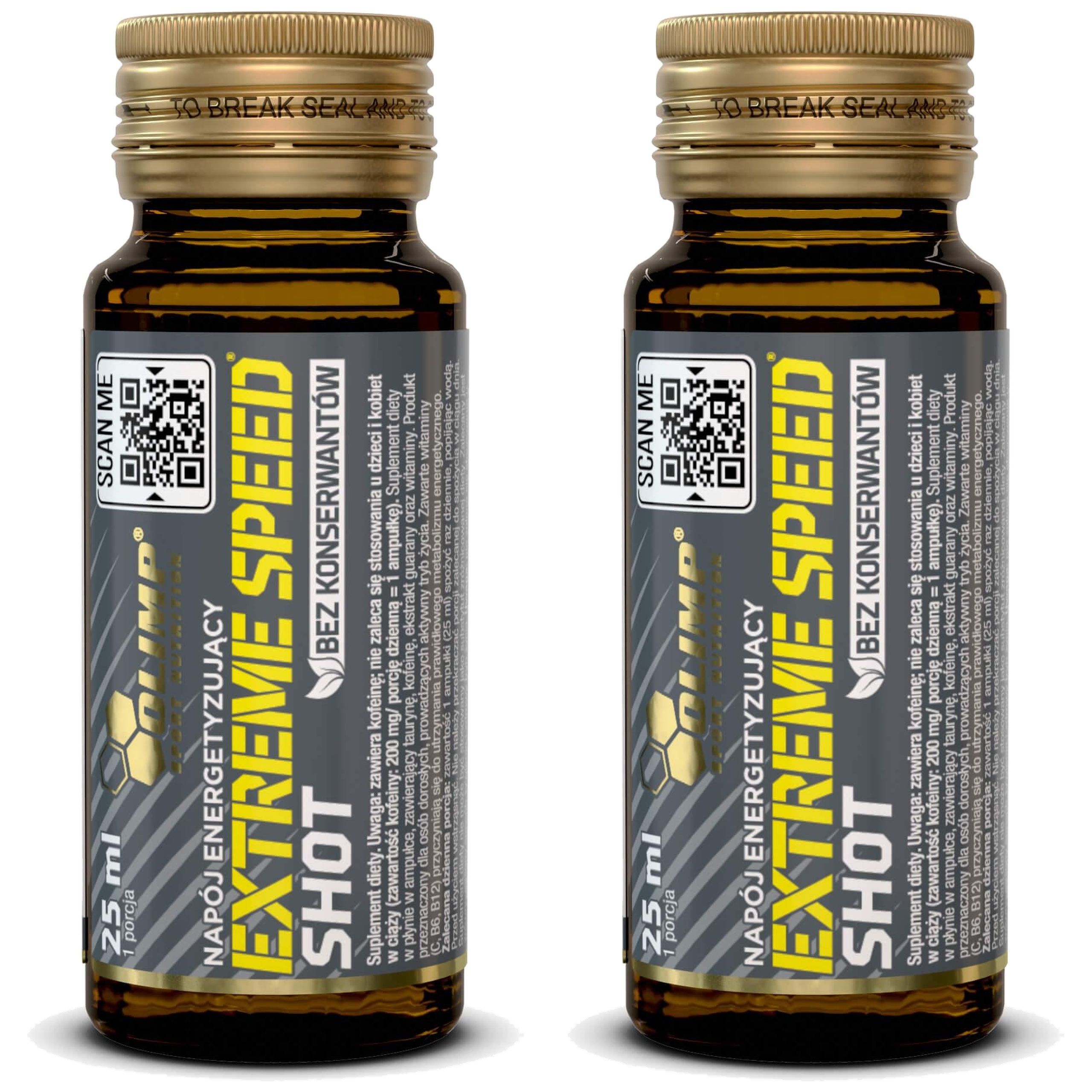 OLIMP - Extreme Speed Shot - 2x 25ml