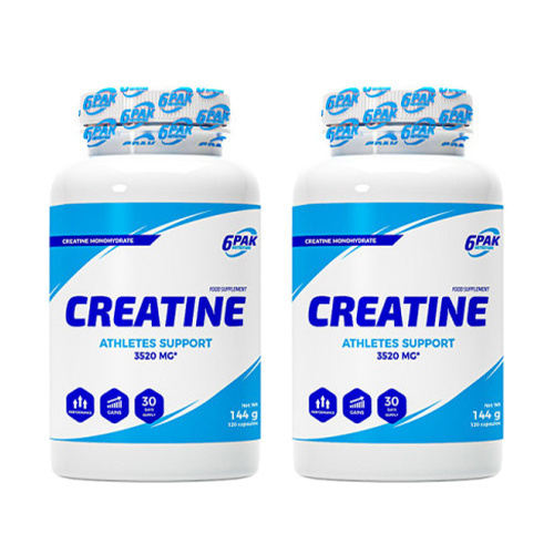 6PAK Creatine - 2x 120caps