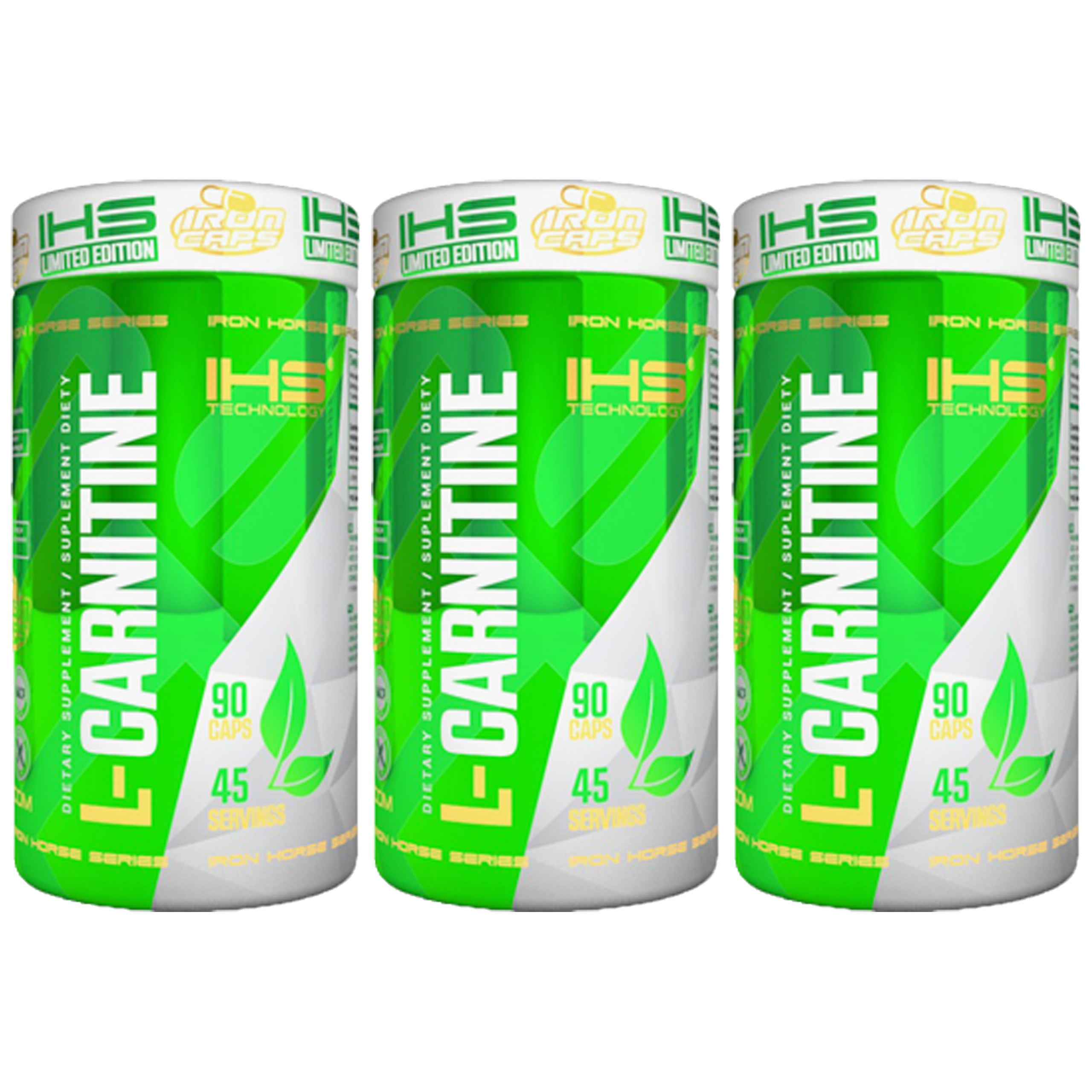 IRON HORSE L-Carnitine - 3x 90caps