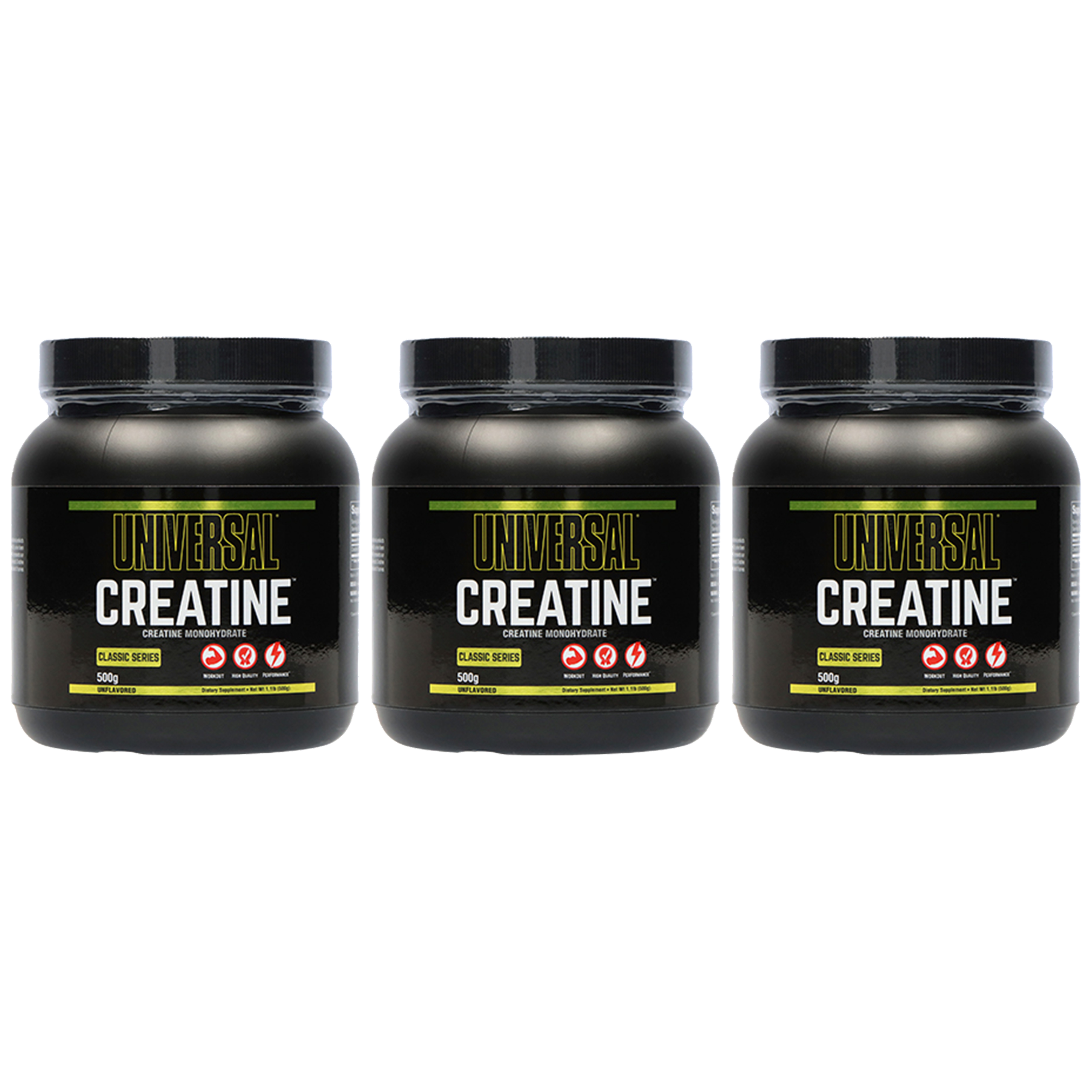 UNIVERSAL Creatine - 3x 500g