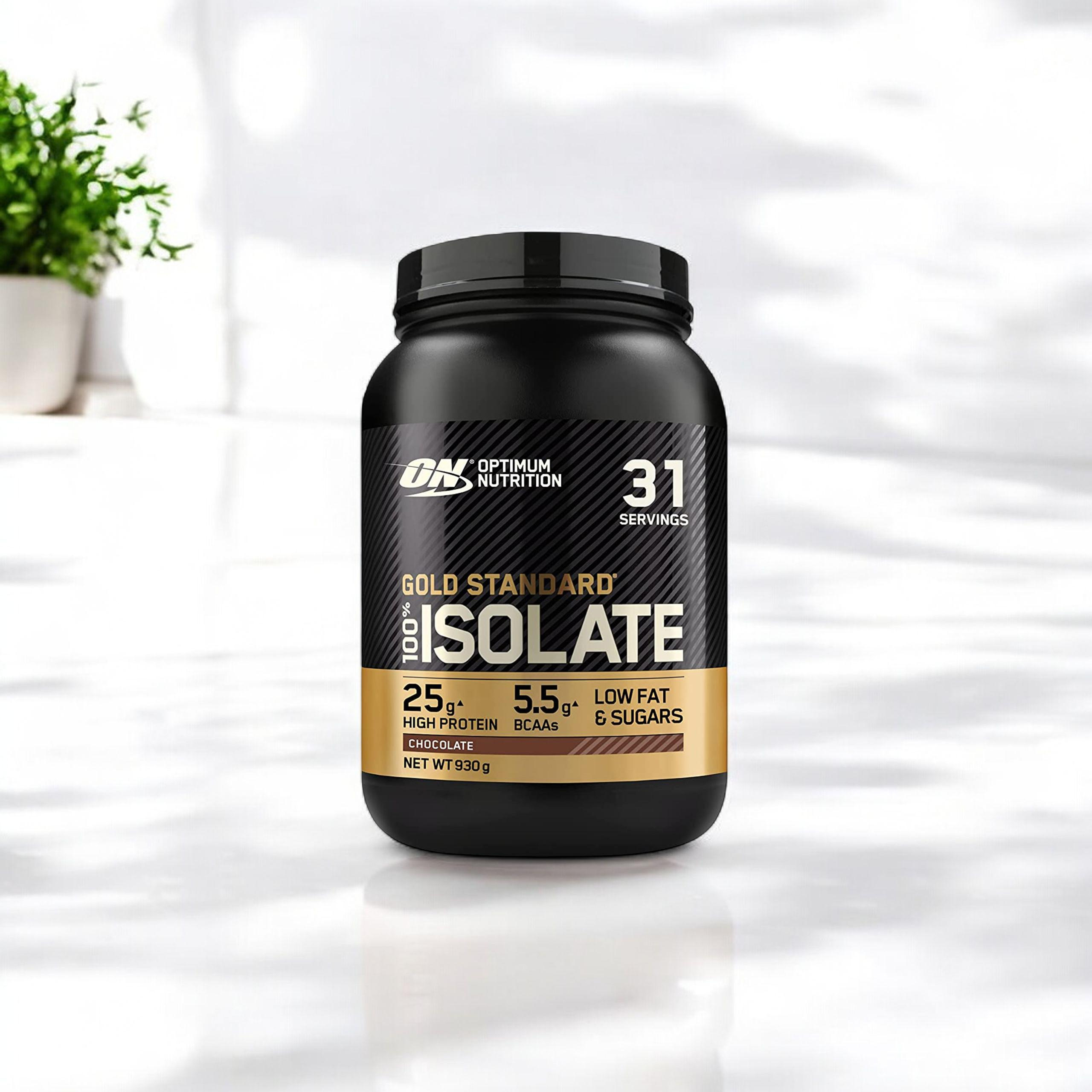 OPTIMUM NUTRITION Gold Standard 100% Isolate - 3x 930g