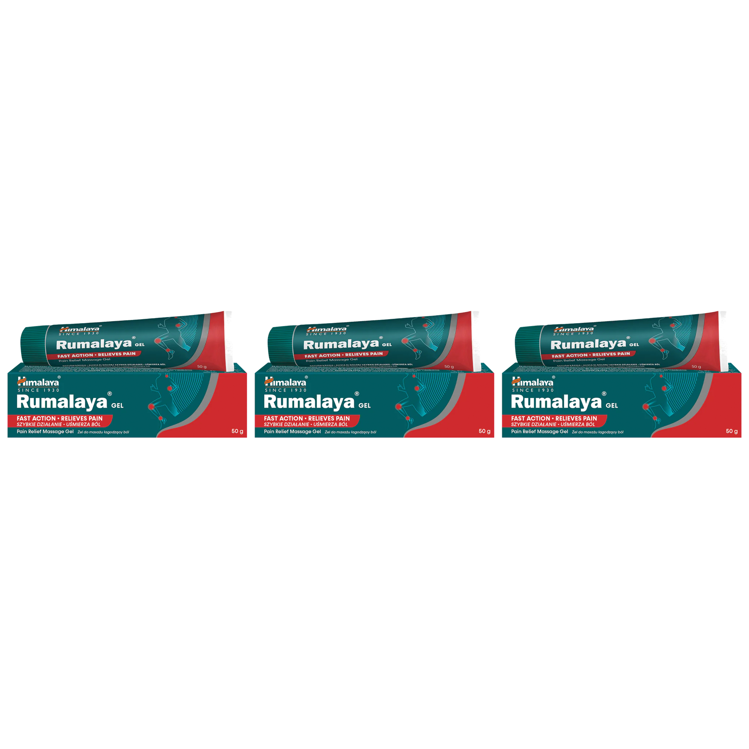 HIMALAYA Rumalaya Gel - 3x 50g