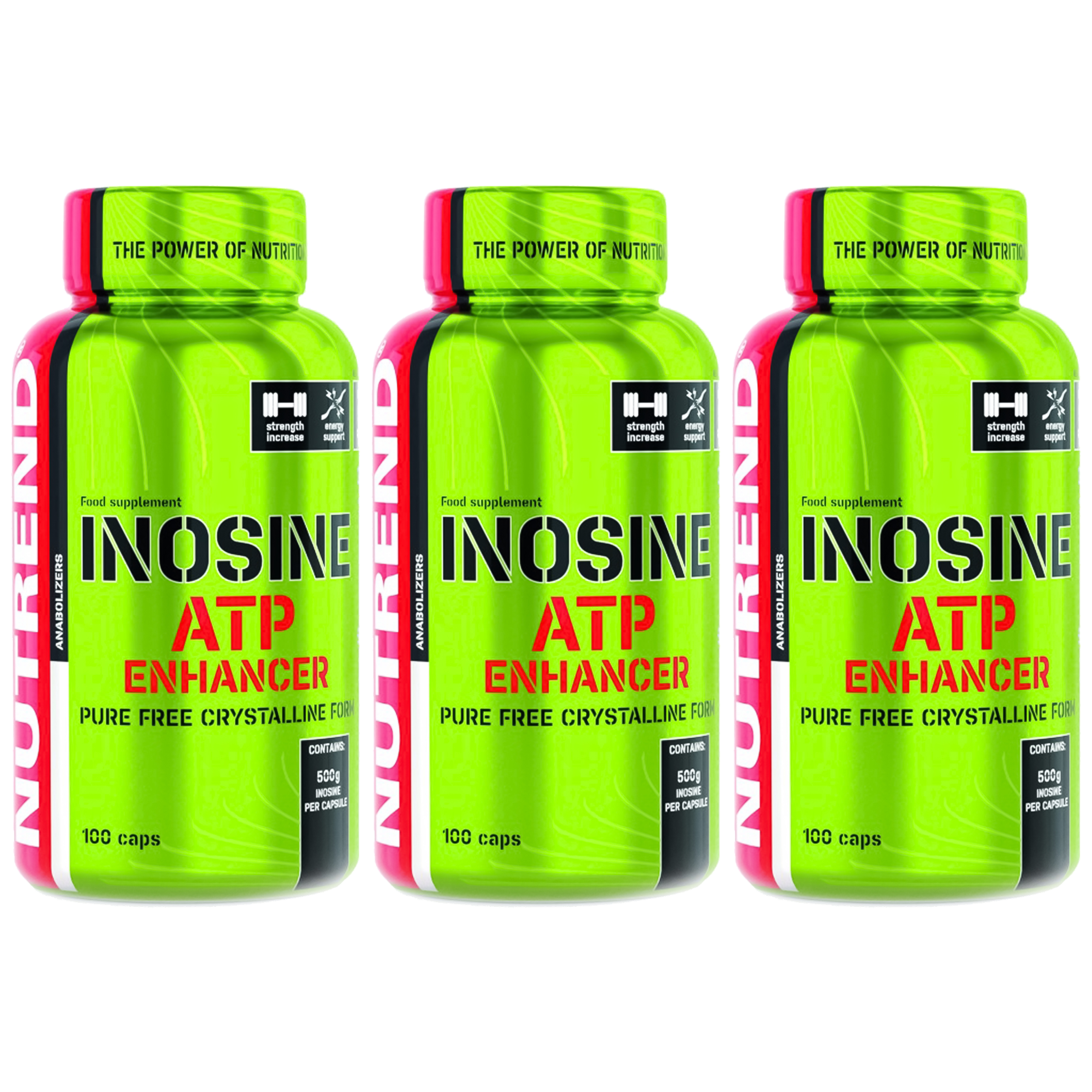 NUTREND Inosine 500mg - 3x 100caps