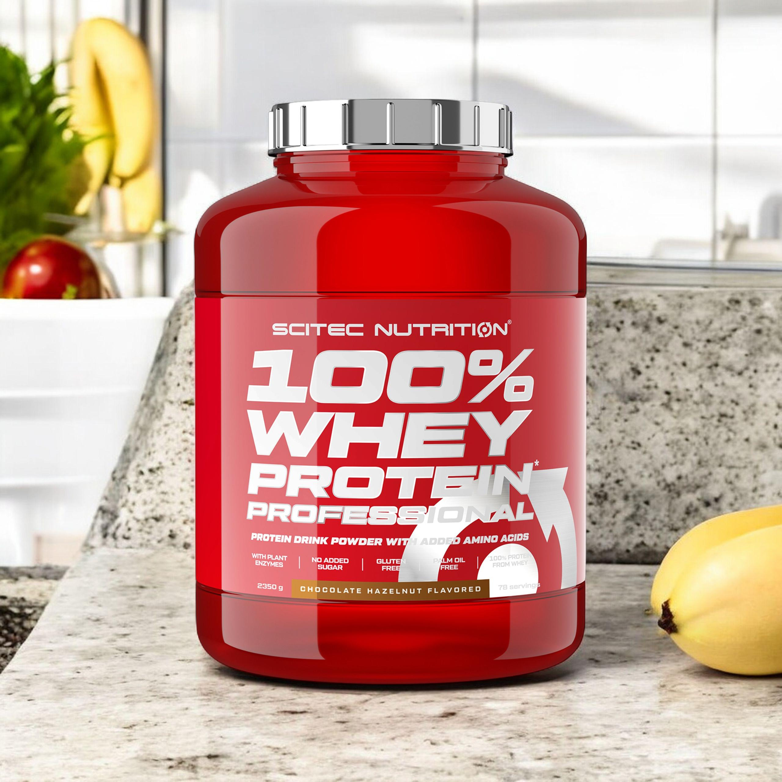 SCITEC 100% Whey Protein Professional - 2x 2350g