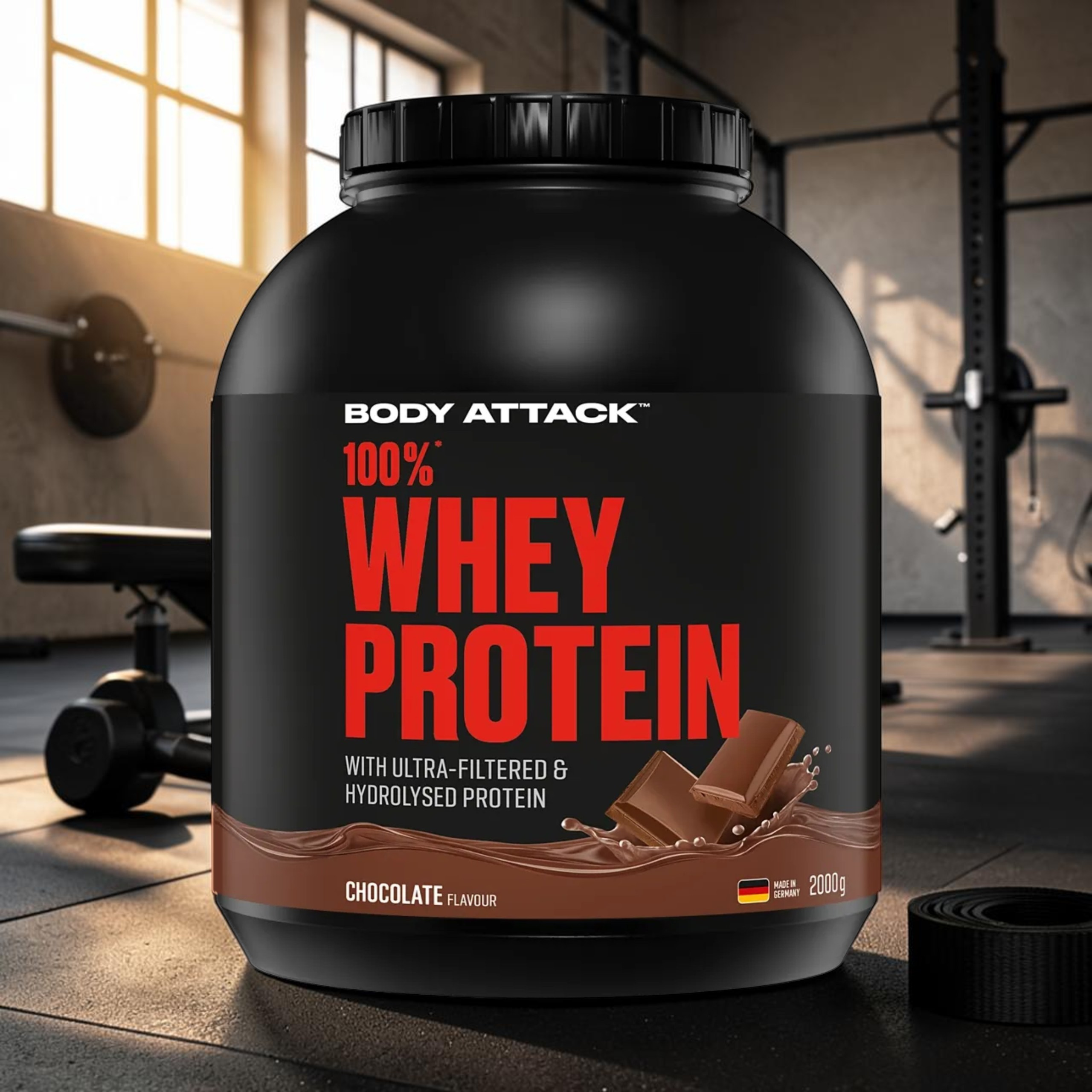 BODY ATTACK - 100% Whey Protein - 2000g