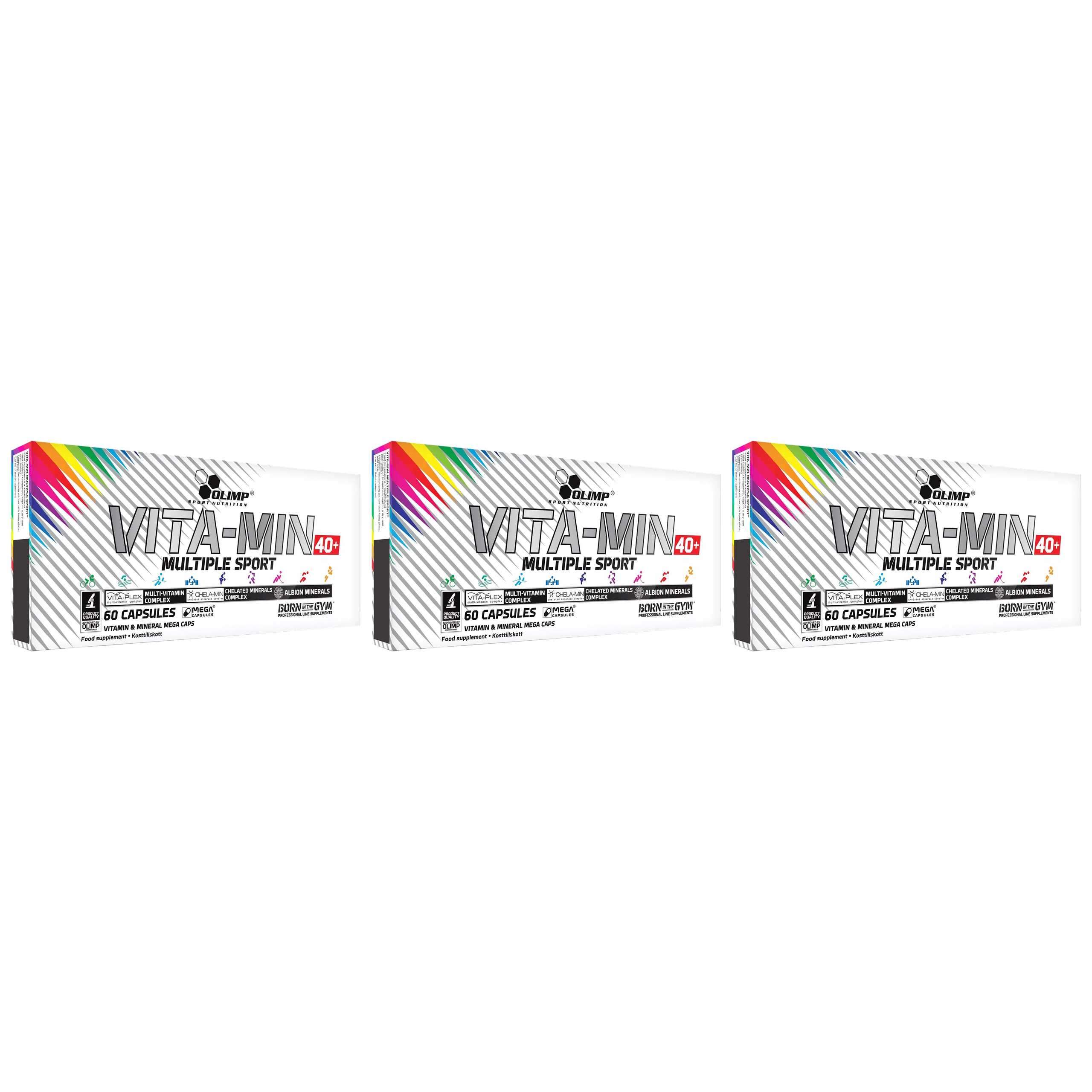 OLIMP Vita-Min 40+ Multiple Sport - 3x 60caps.