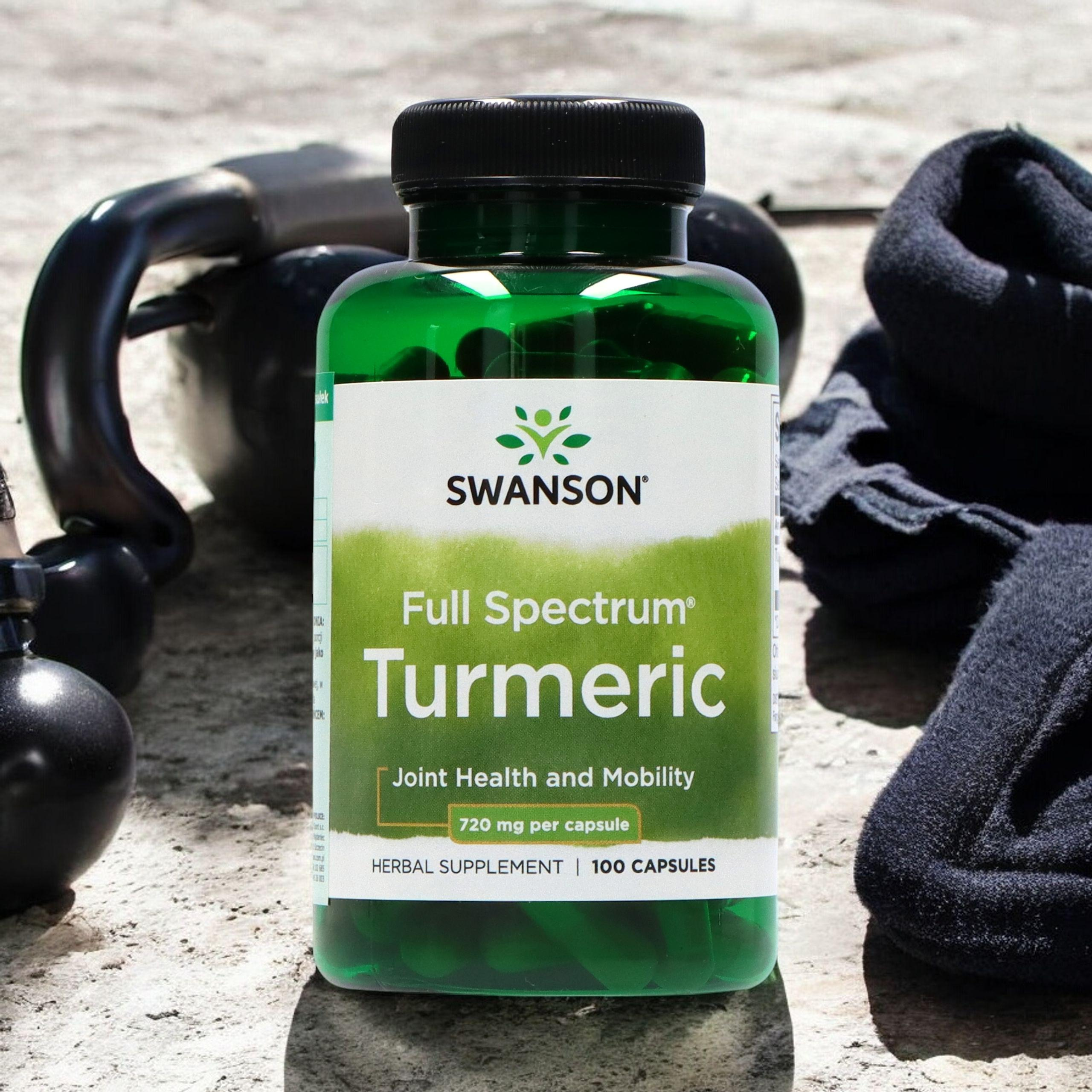 SWANSON Turmeric 720mg (Kurkuma) - 2x 100caps