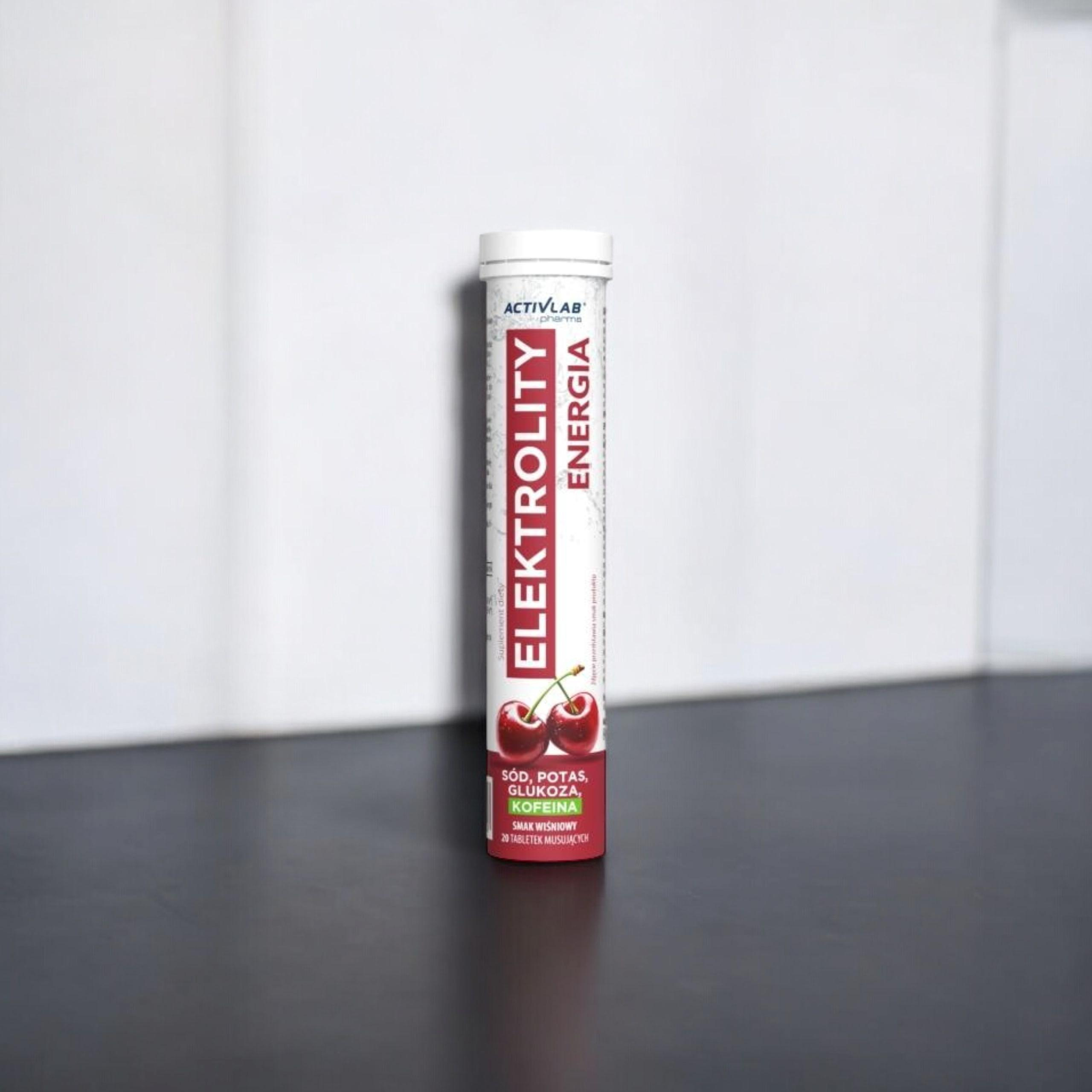 ACTIVLAB PHARMA - Elektrolity Energia - 20tabs - 3x Cherry