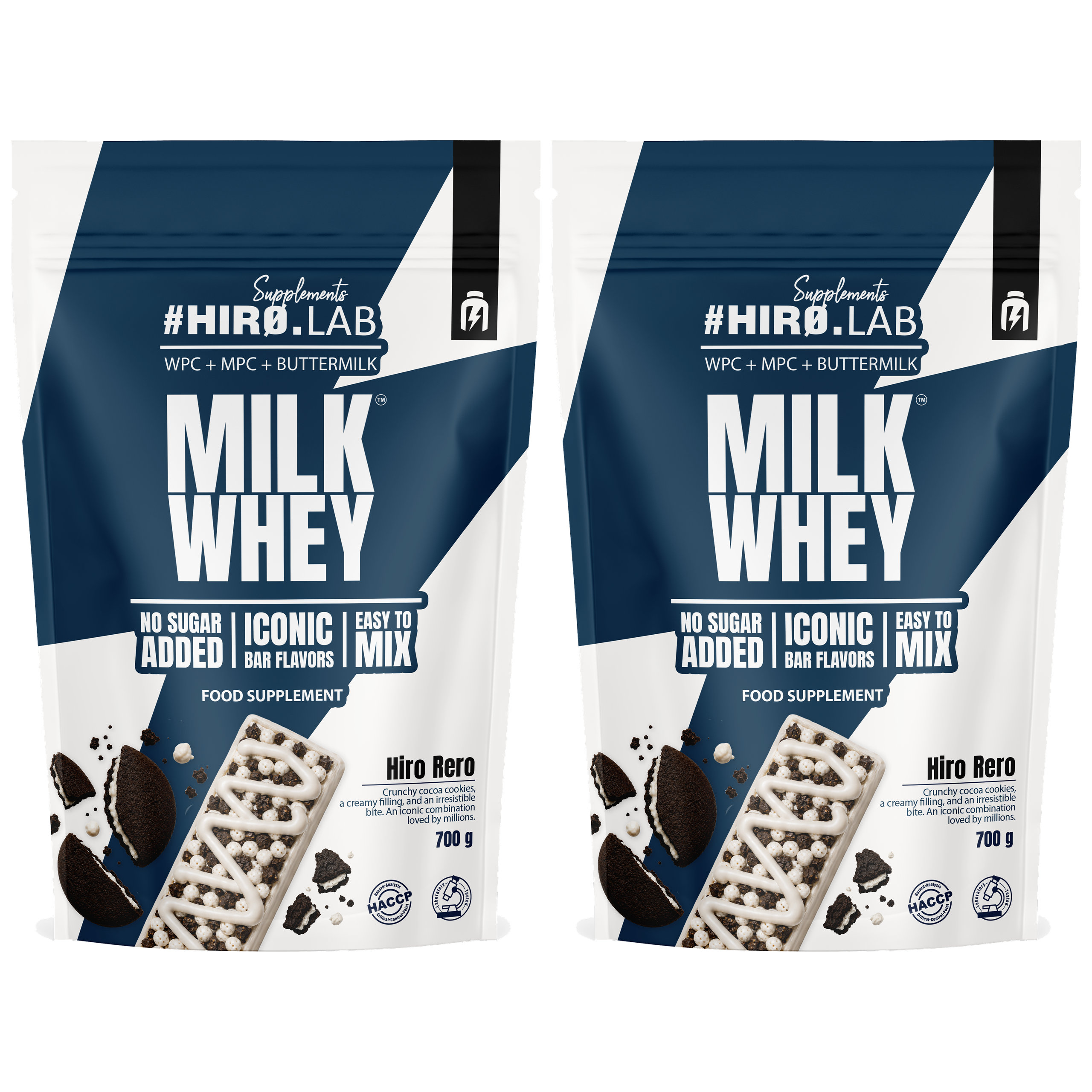 HIRO.LAB - Milk Whey - 2x 700g