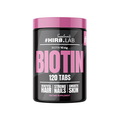 HIRO.LAB Biotin - 120tabs - 3x Biotyna