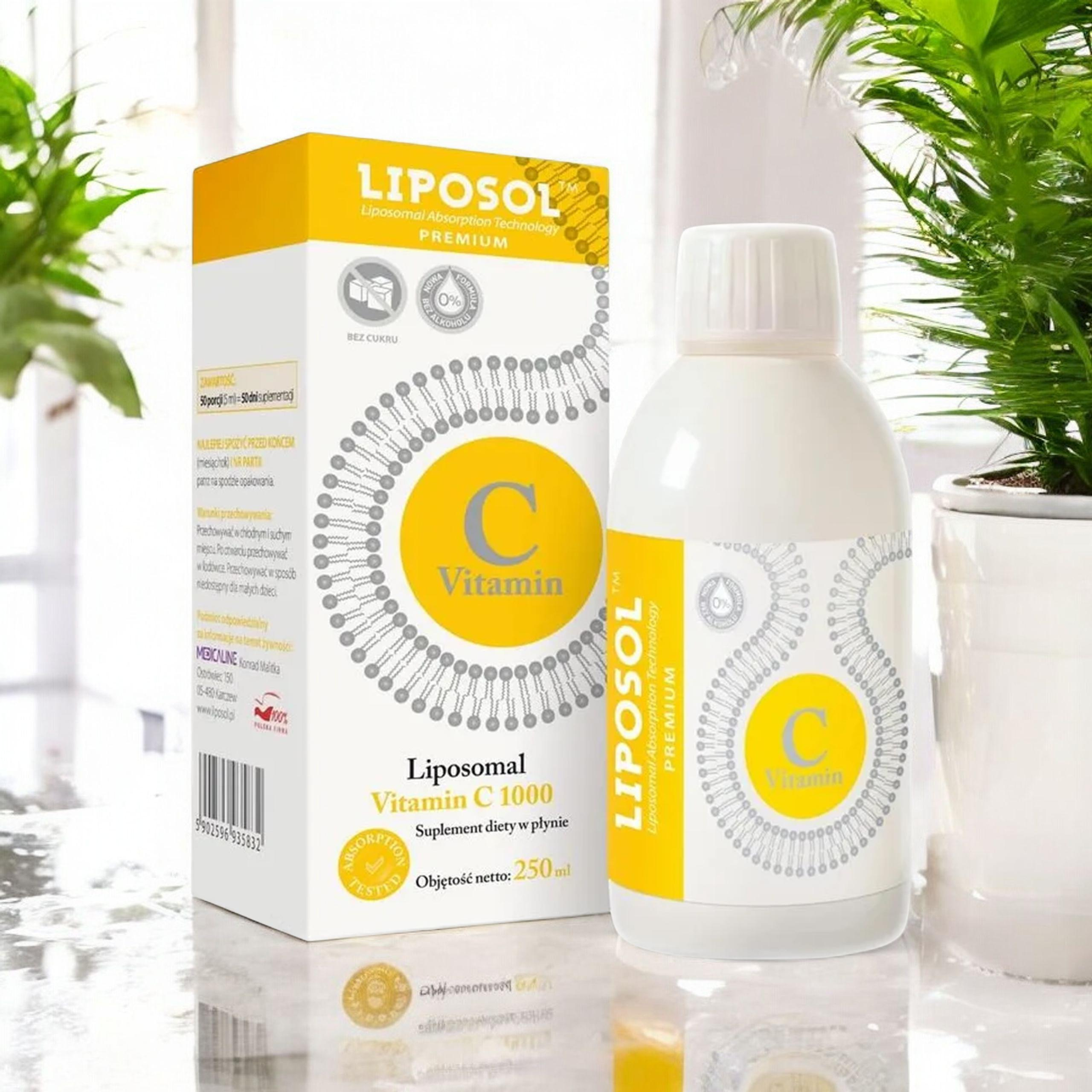 ALINESS - Liposol - Liposomal Vitamin C 1000 - 2x 250ml