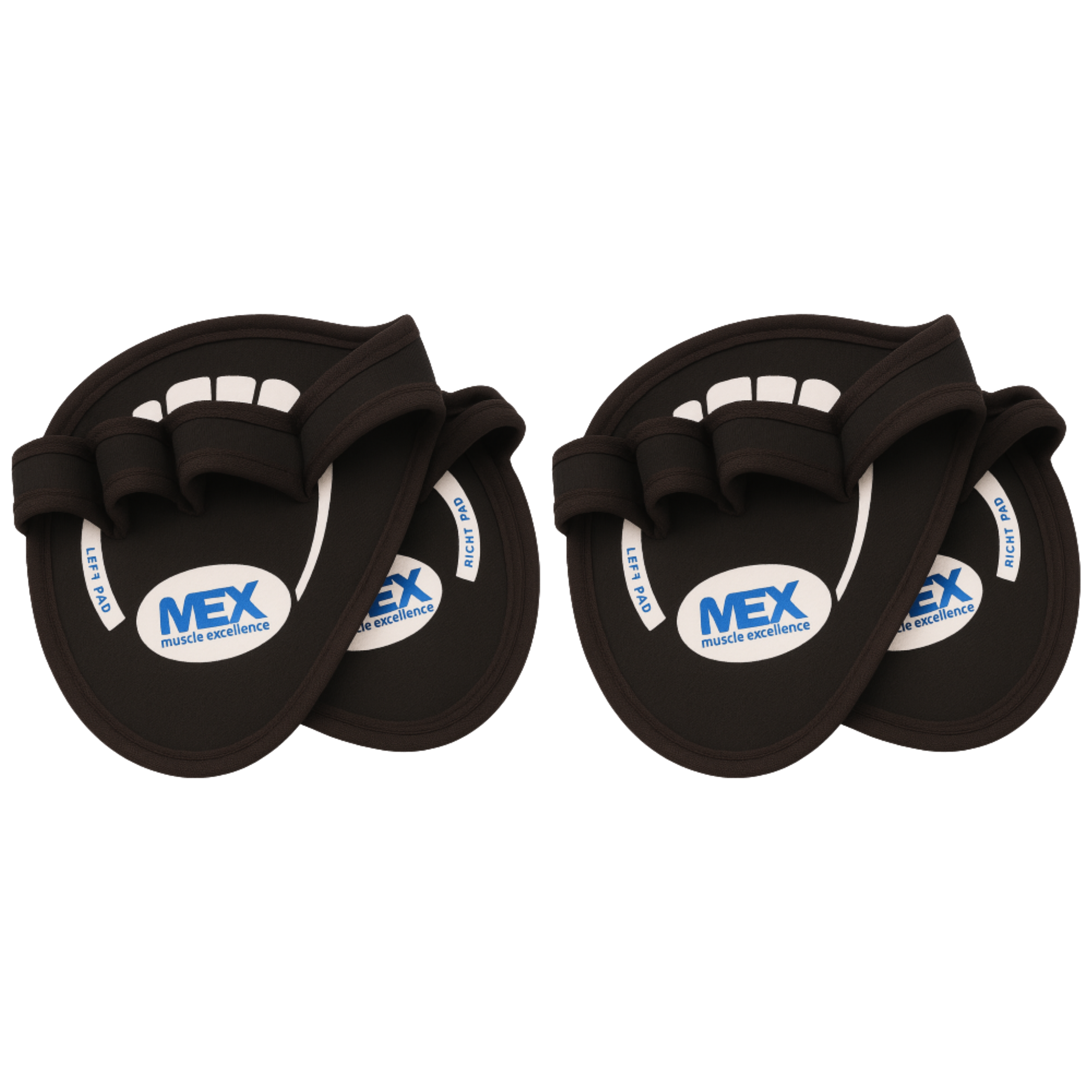 MEX NUTRITION - G-sport Training Grips One Size - 2x Black