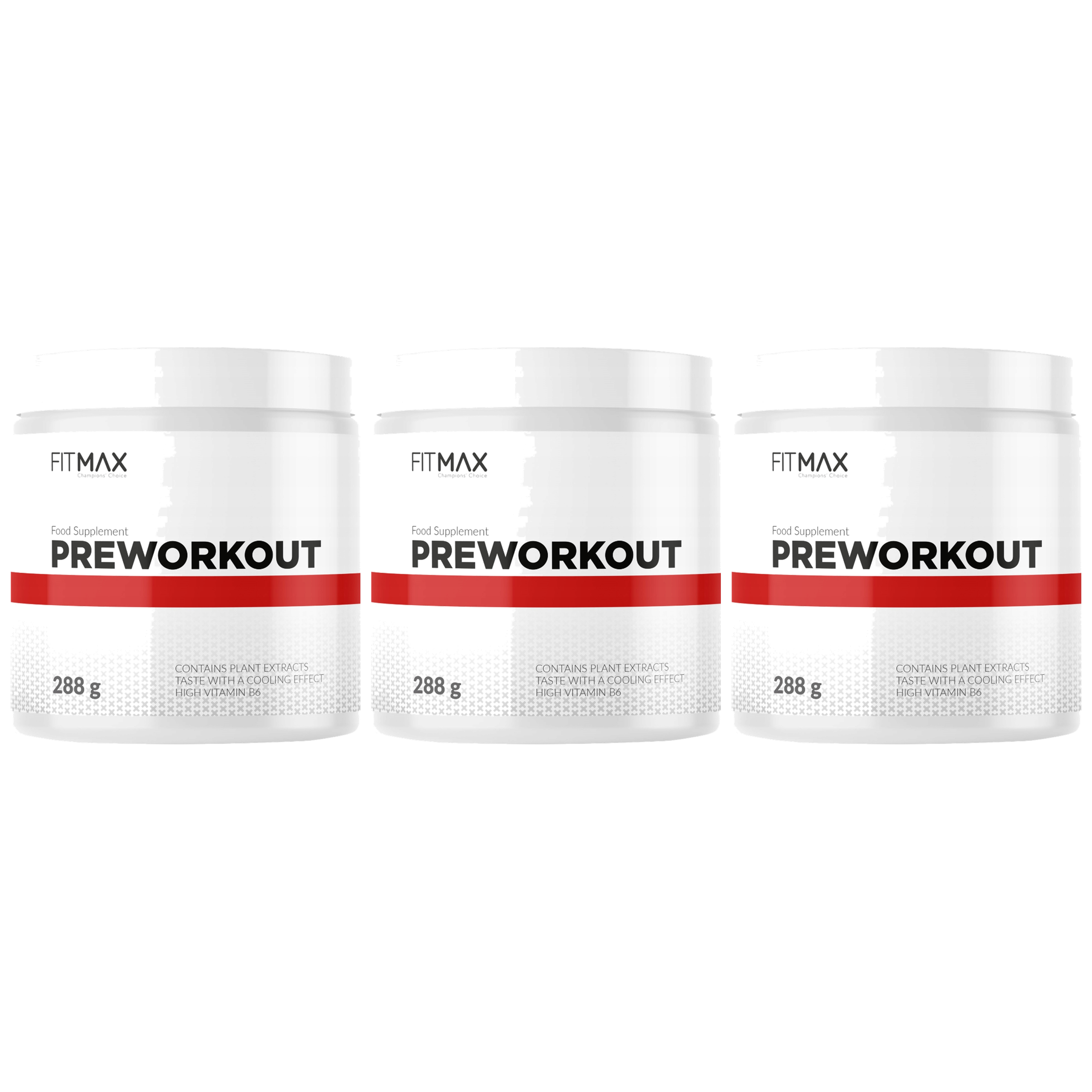 FITMAX PreWorkout - 3x 288g -