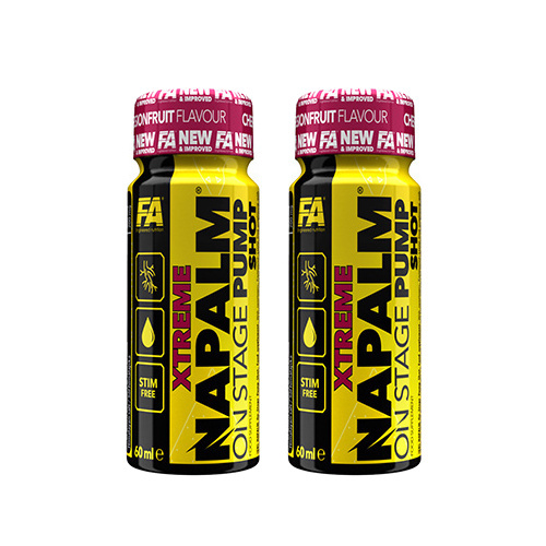 FITNESS AUTHORITY Xtreme Napalm On Stage Pump Shot SF - 2x 60ml